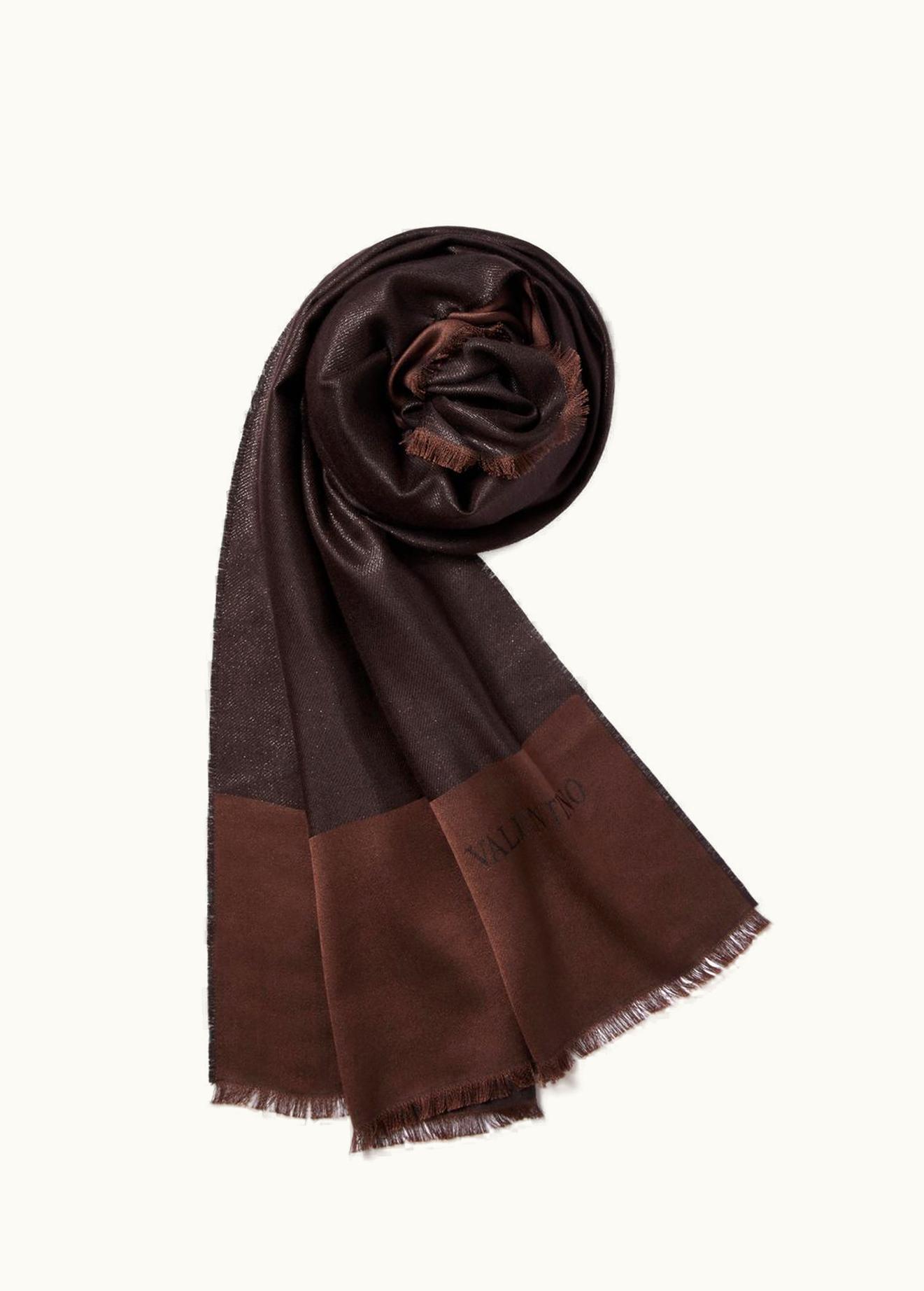 Valentino Valentino Lurex Stole In Silk And Cashmere UZ0161054