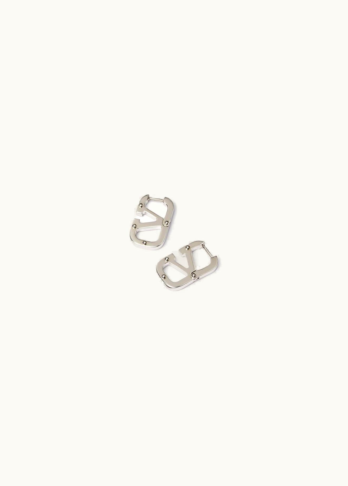 Valentino Valentino Vlogo Type Metal Earrings UZ0161090
