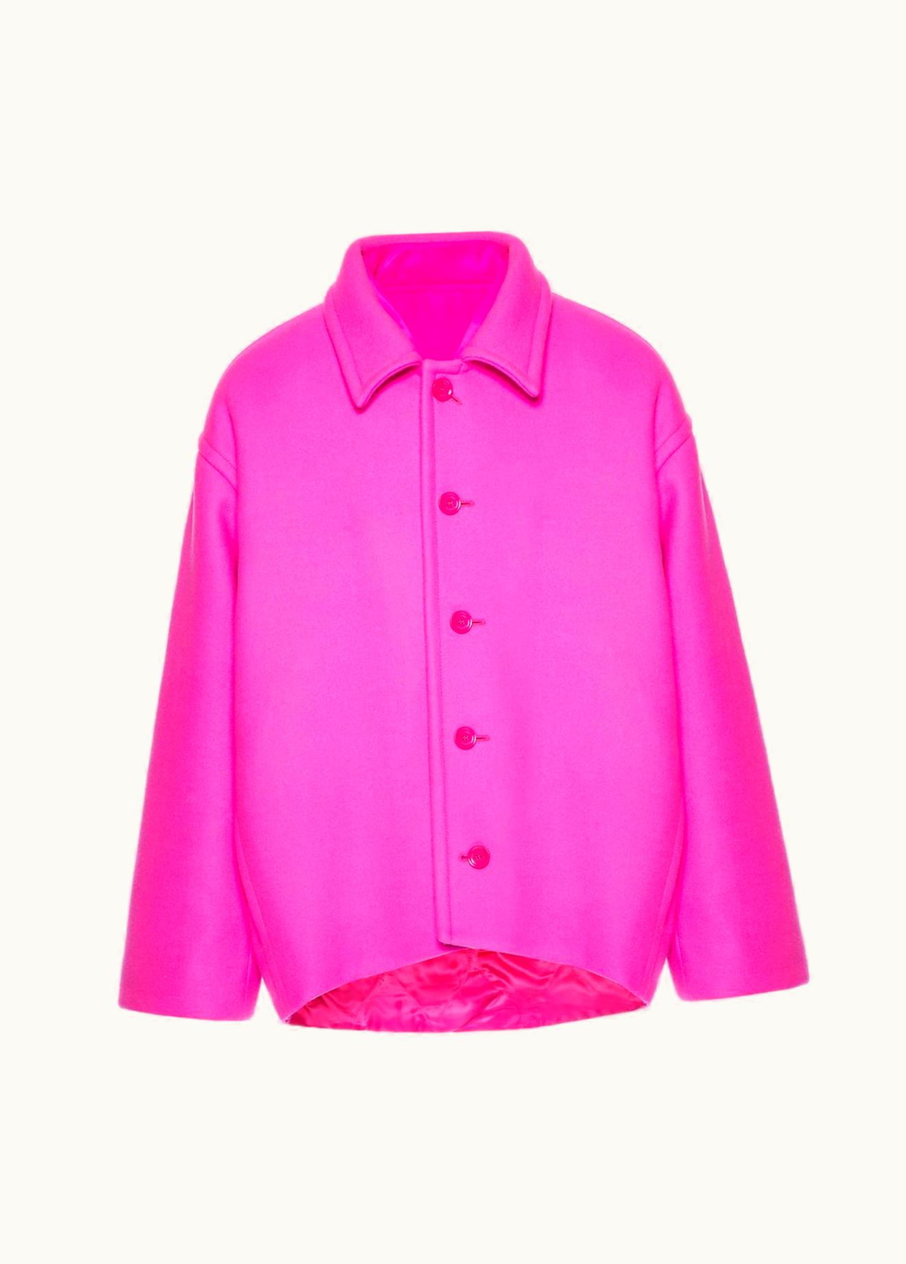 Valentino Valentino Reversible Double-faced Wool Jacket With Inner Bomber Layer UZ0161230