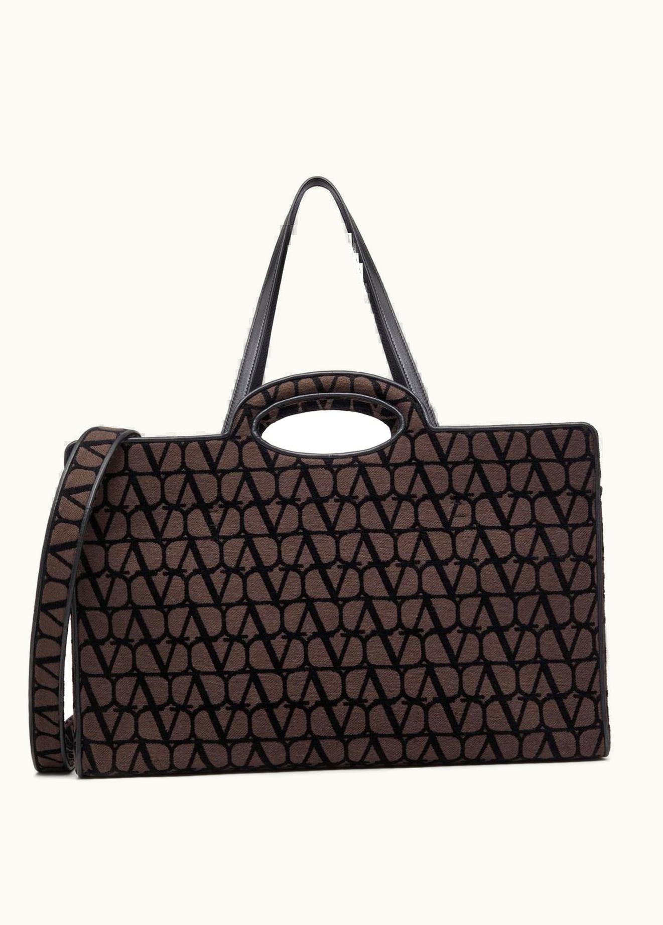 Valentino Valentino Le Troisieme Toile Iconographe Large Shopper UZ0161264