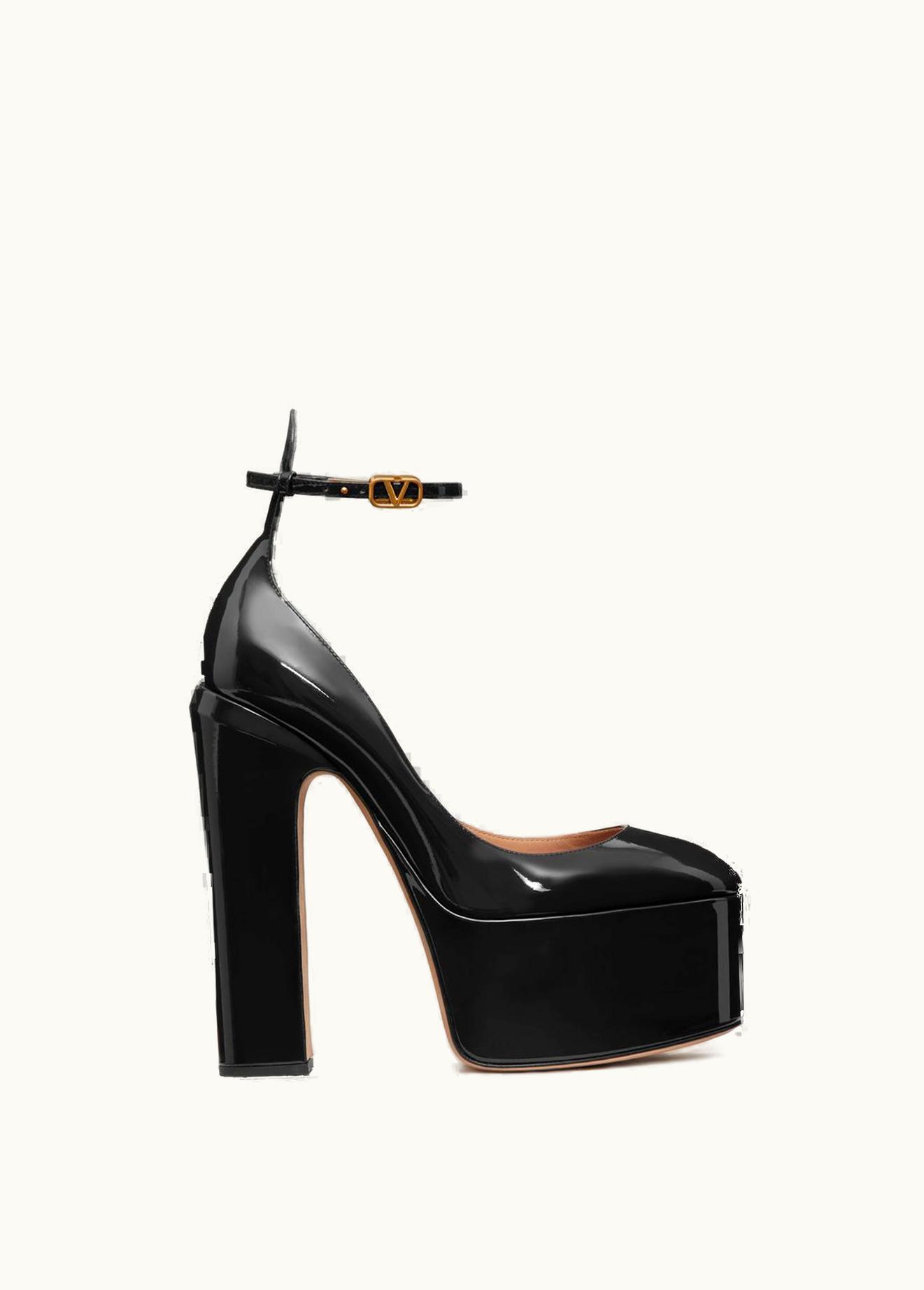 Valentino Valentino Garavani Tan-go Platform Pump In Patent Leather 155mm UZ0161505