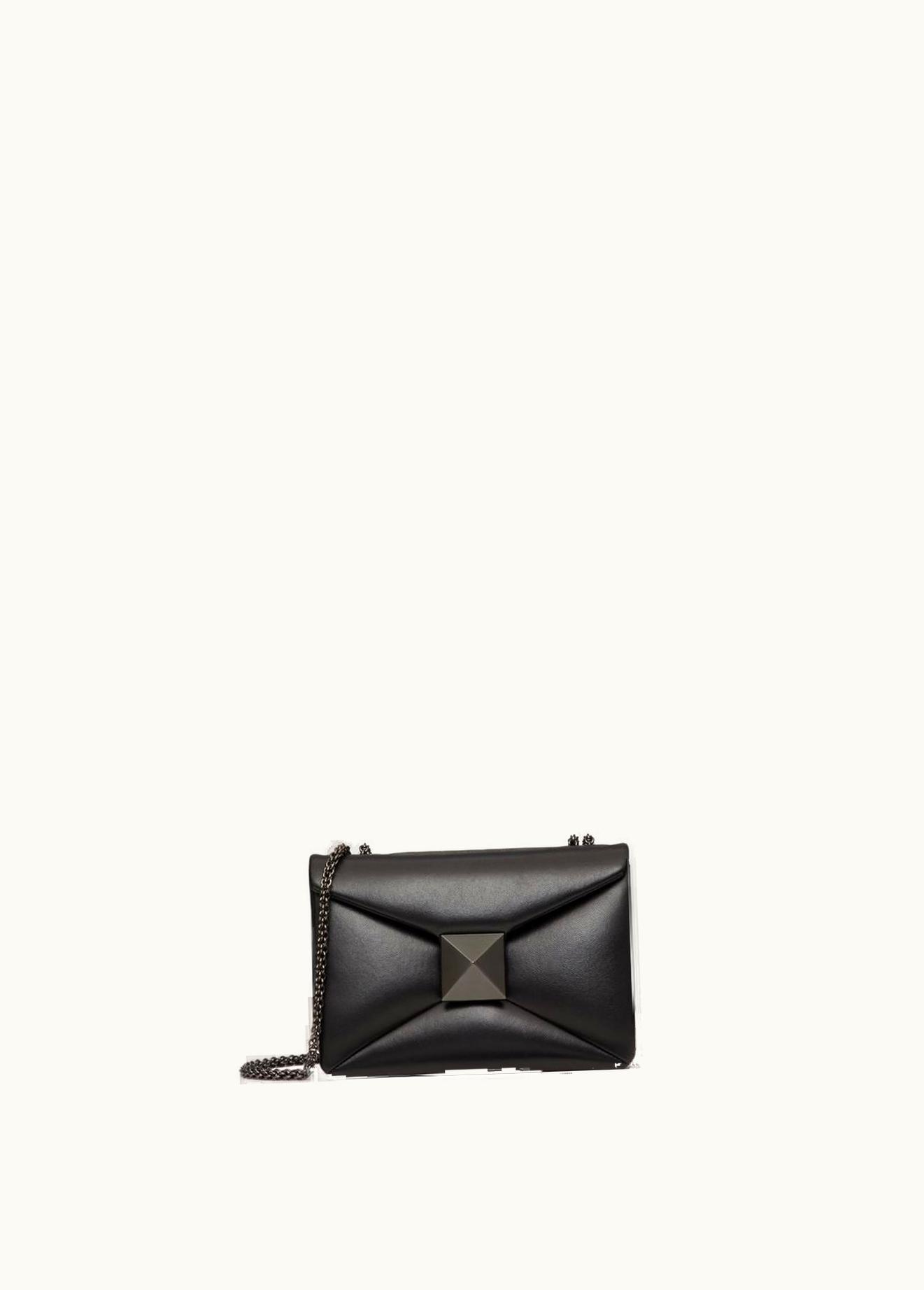 Valentino Valentino Small One Stud Nappa Handbag With Chain And Tone-on-tone Stud UZ0161506