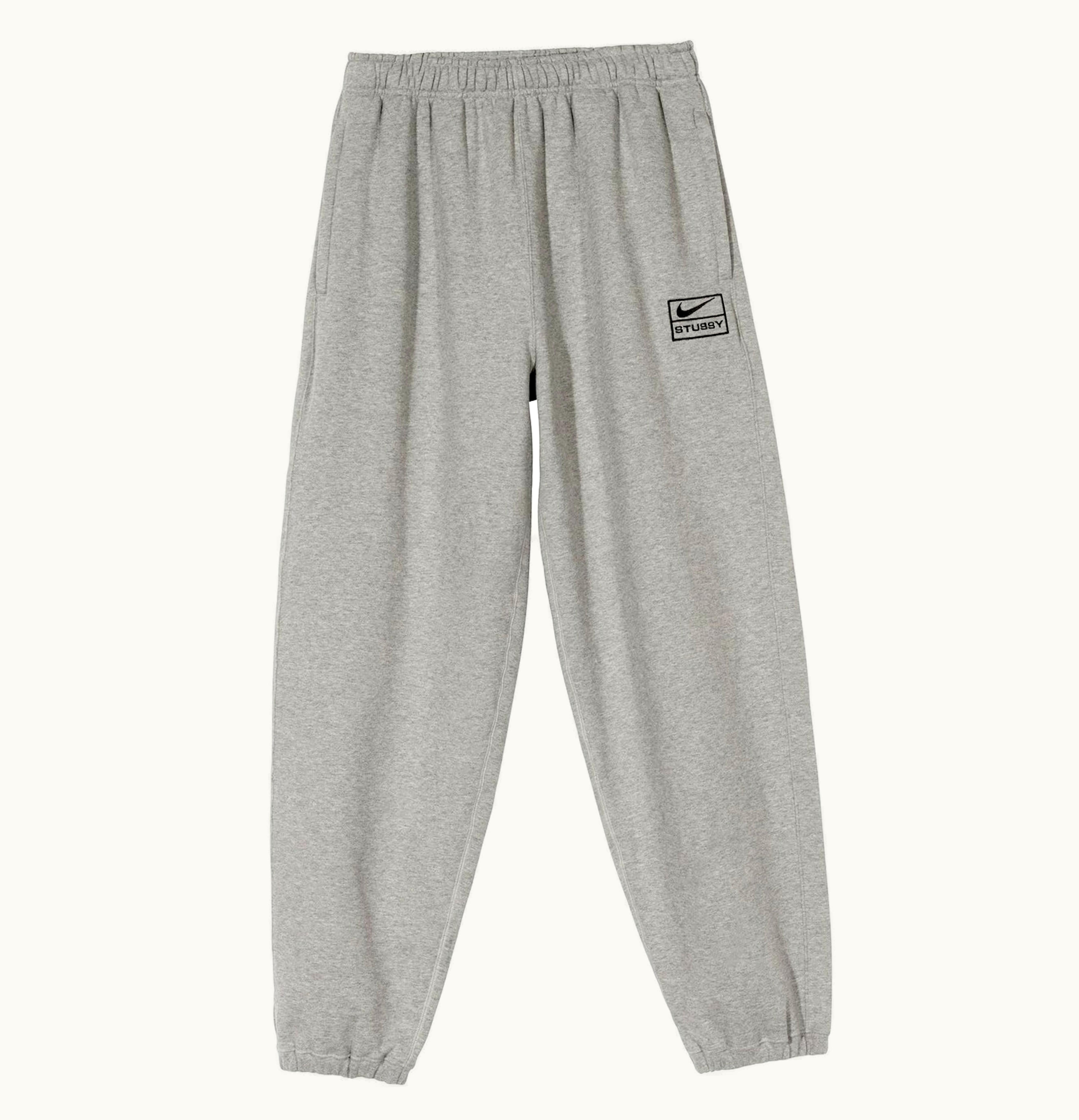 Nike Nike x Stussy NRG BR Fleece Pant Gray