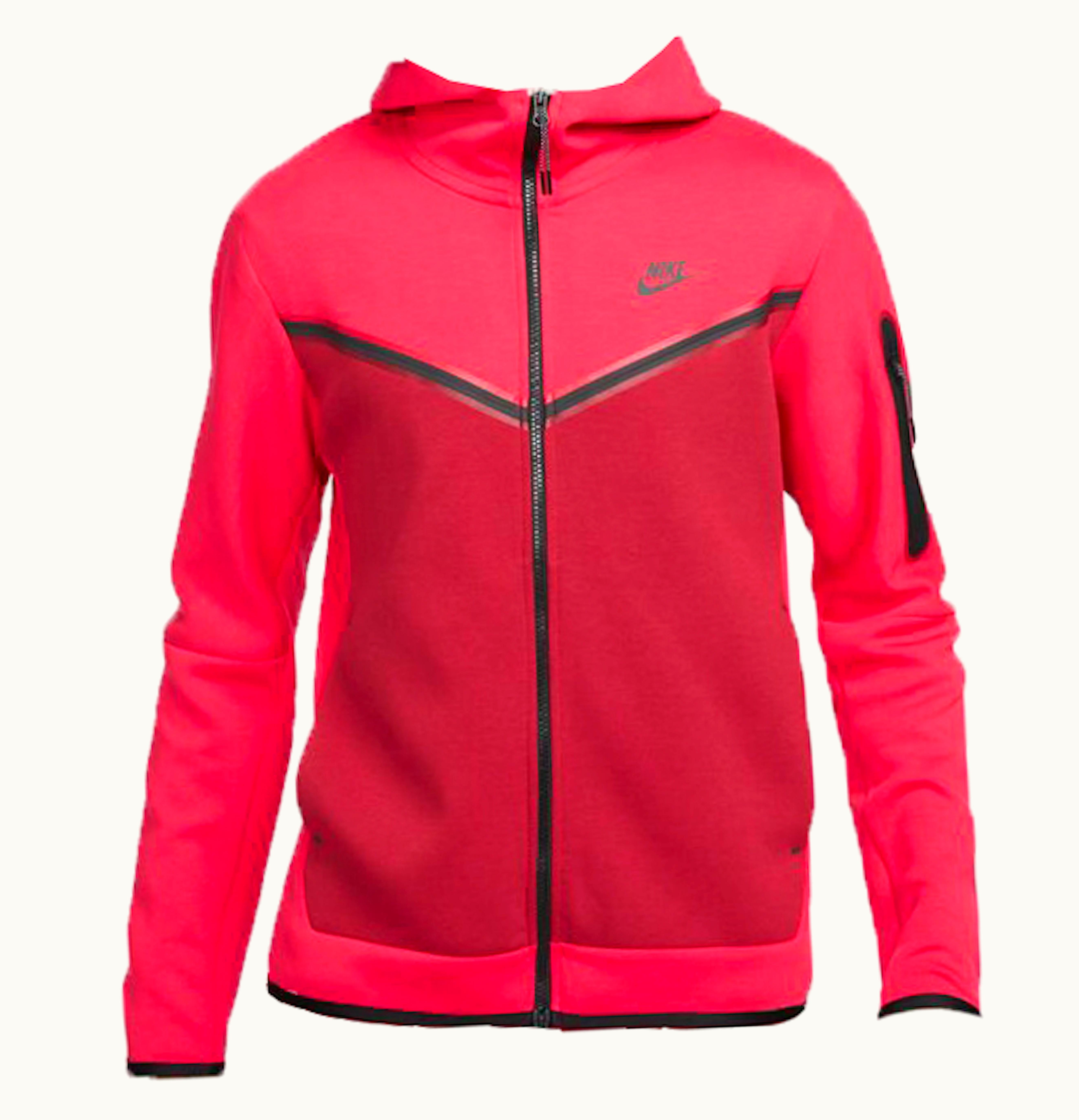 Nike Nike Tech Fleece Hoodie Very Berry Pomegranate Black