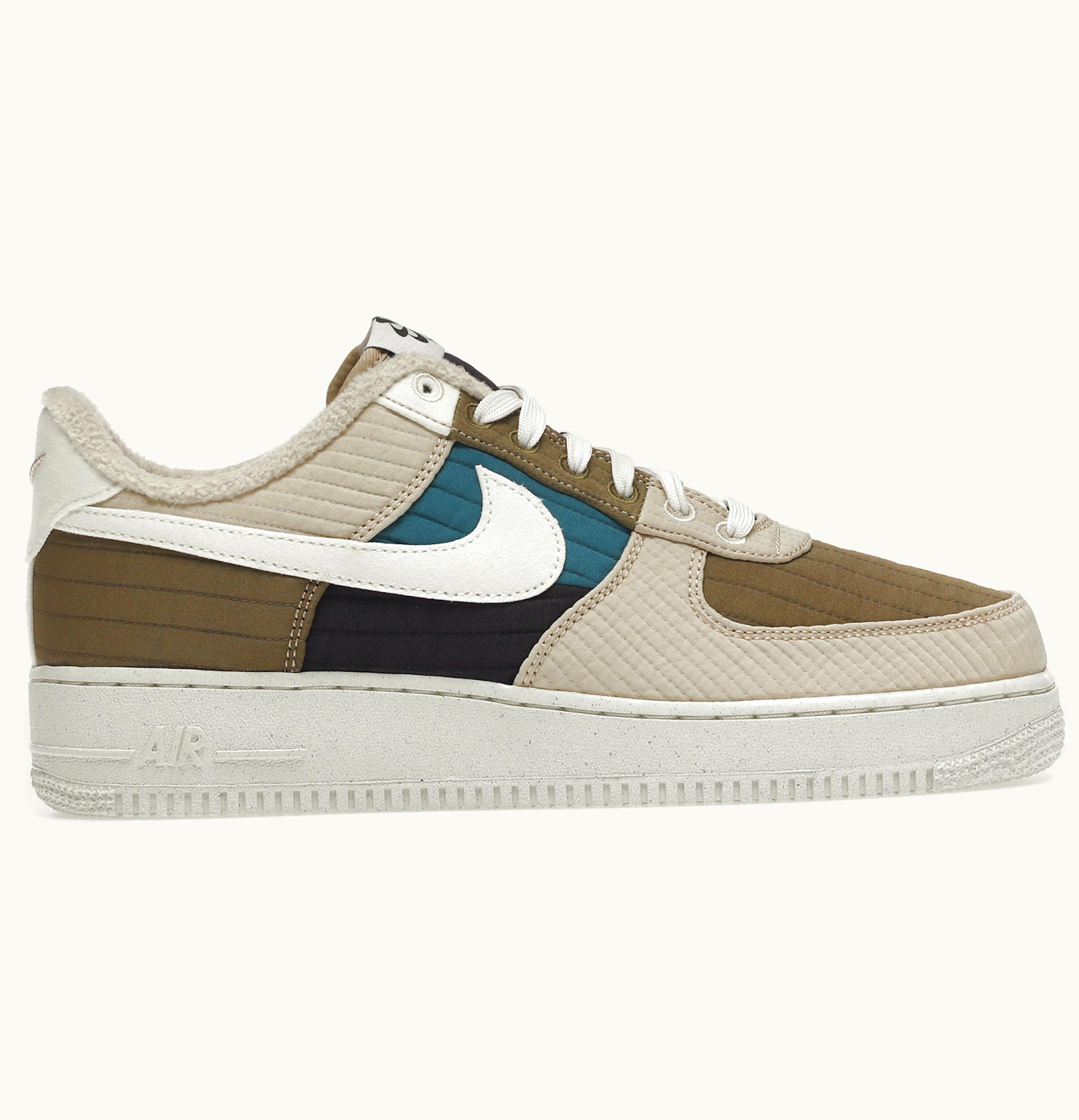 Nike Nike Air Force 1 07 LX Low Toasty Brown Kelp Sail Rattan Cave Purple