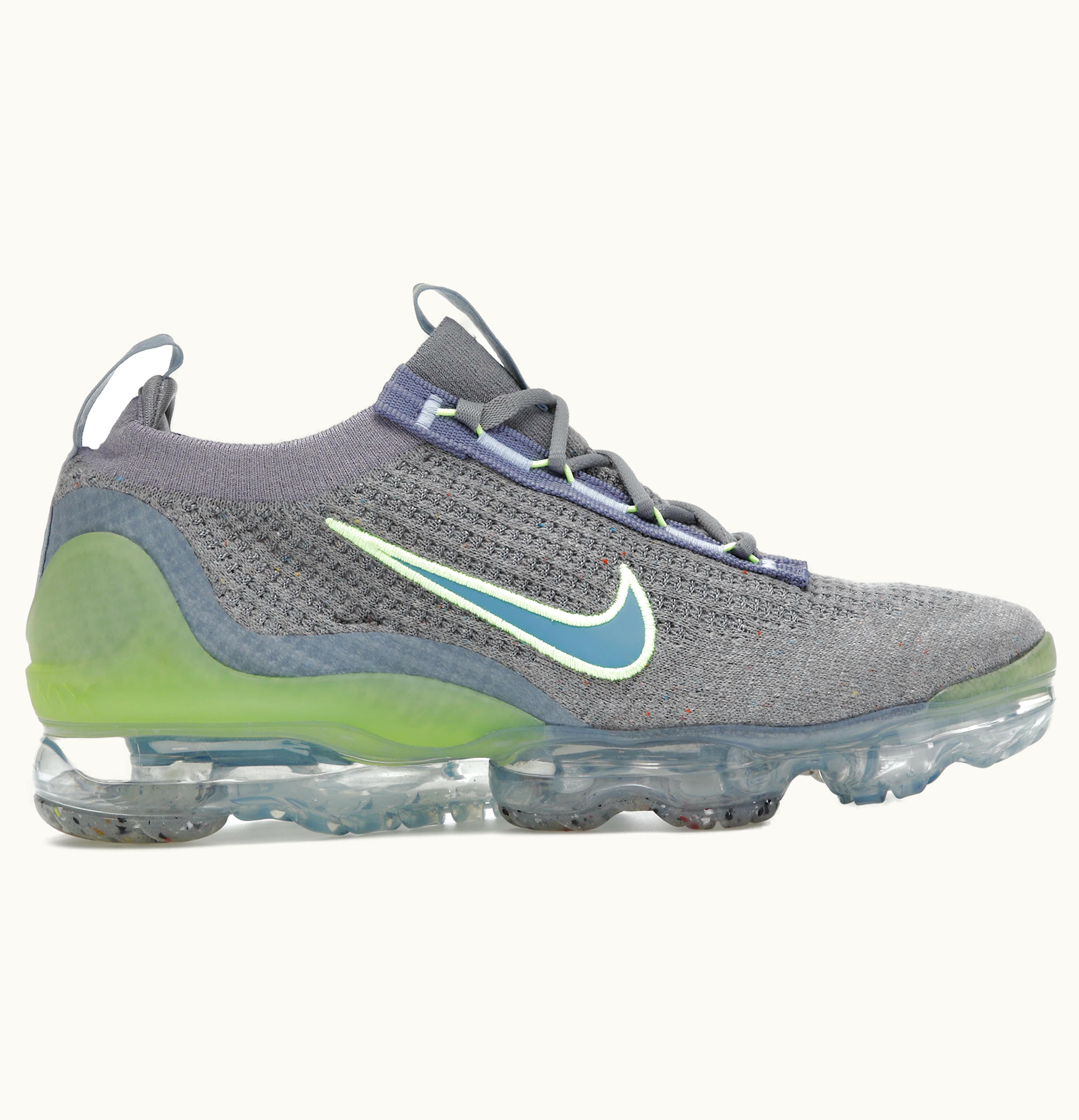Nike Nike Air VaporMax 2021 FK Particle Grey Liquid Lime