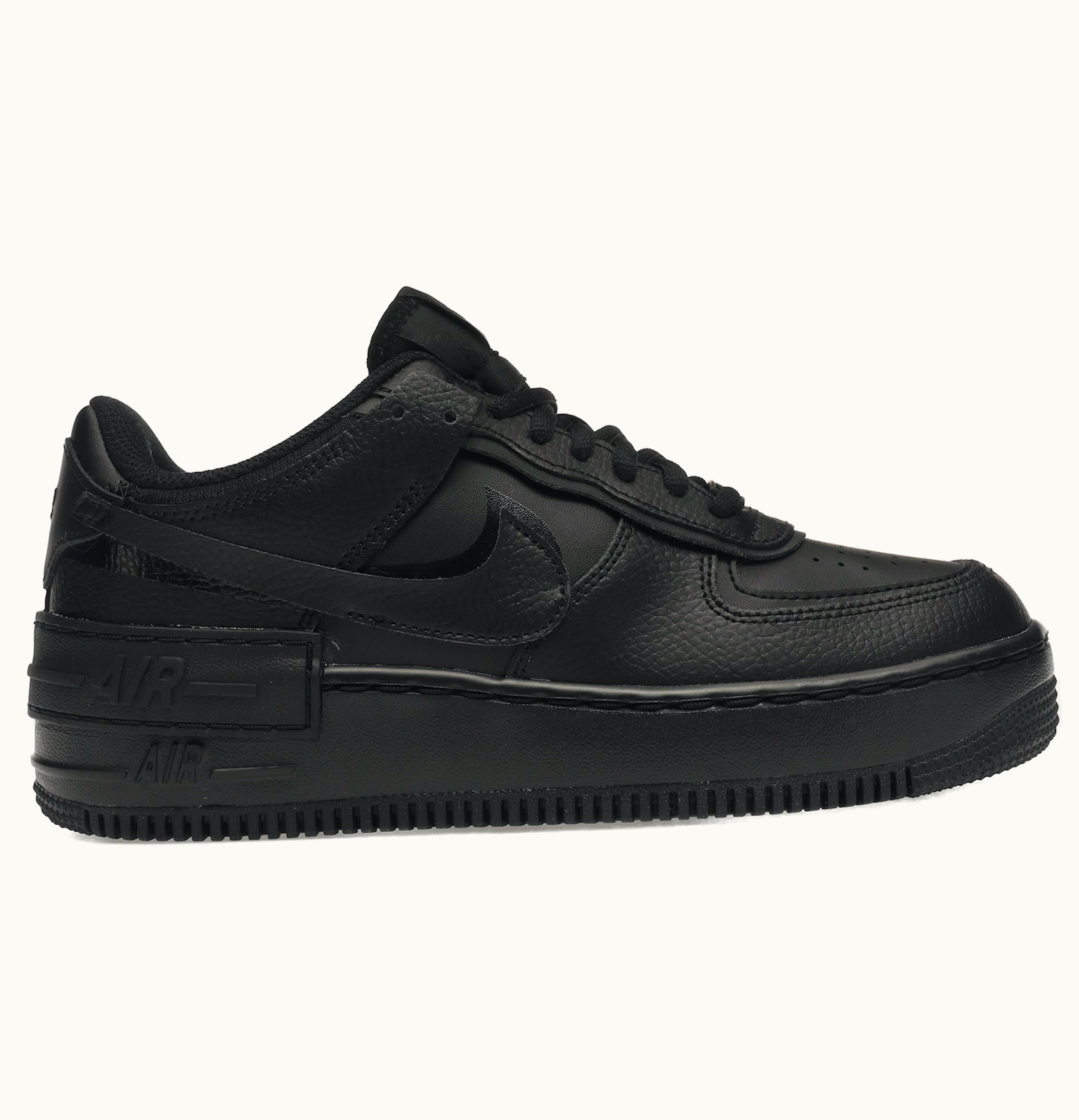 Nike Nike Air Force 1 Shadow Triple Black W