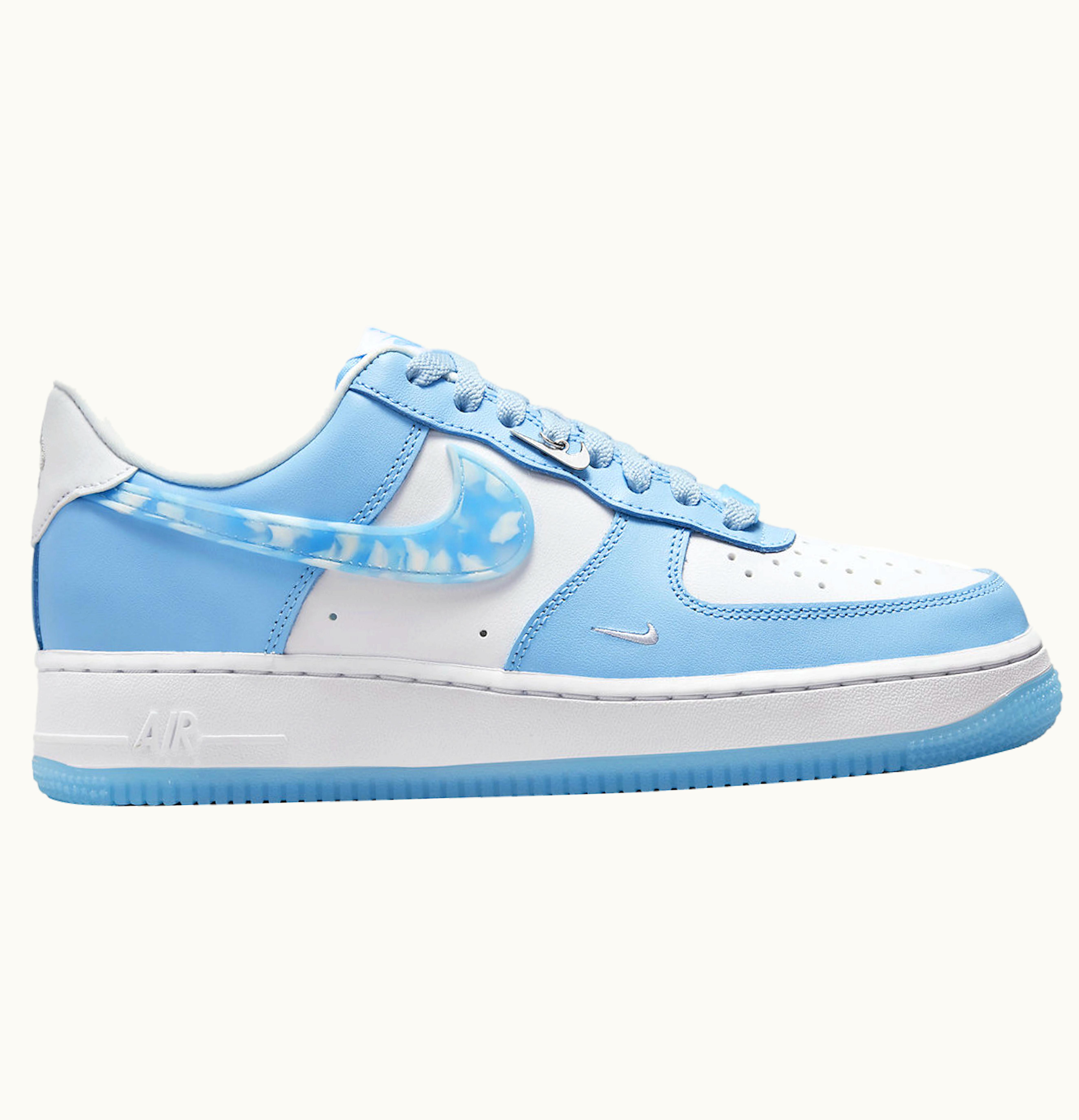 Nike Nike Air Force 1 Low Nail Art White Blue W