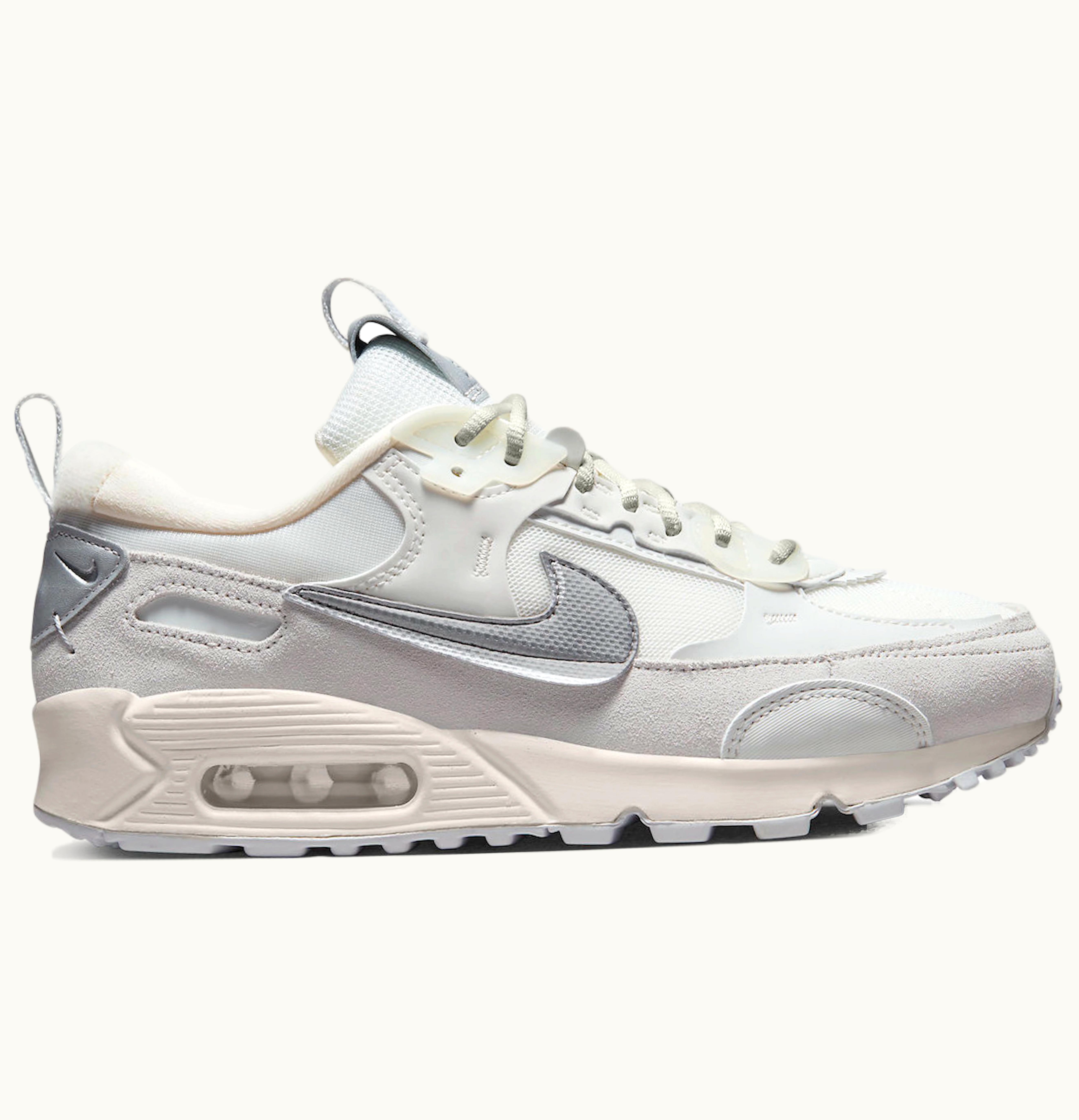 Nike Nike Air Max 90 Futura Summit White Metallic Silver W