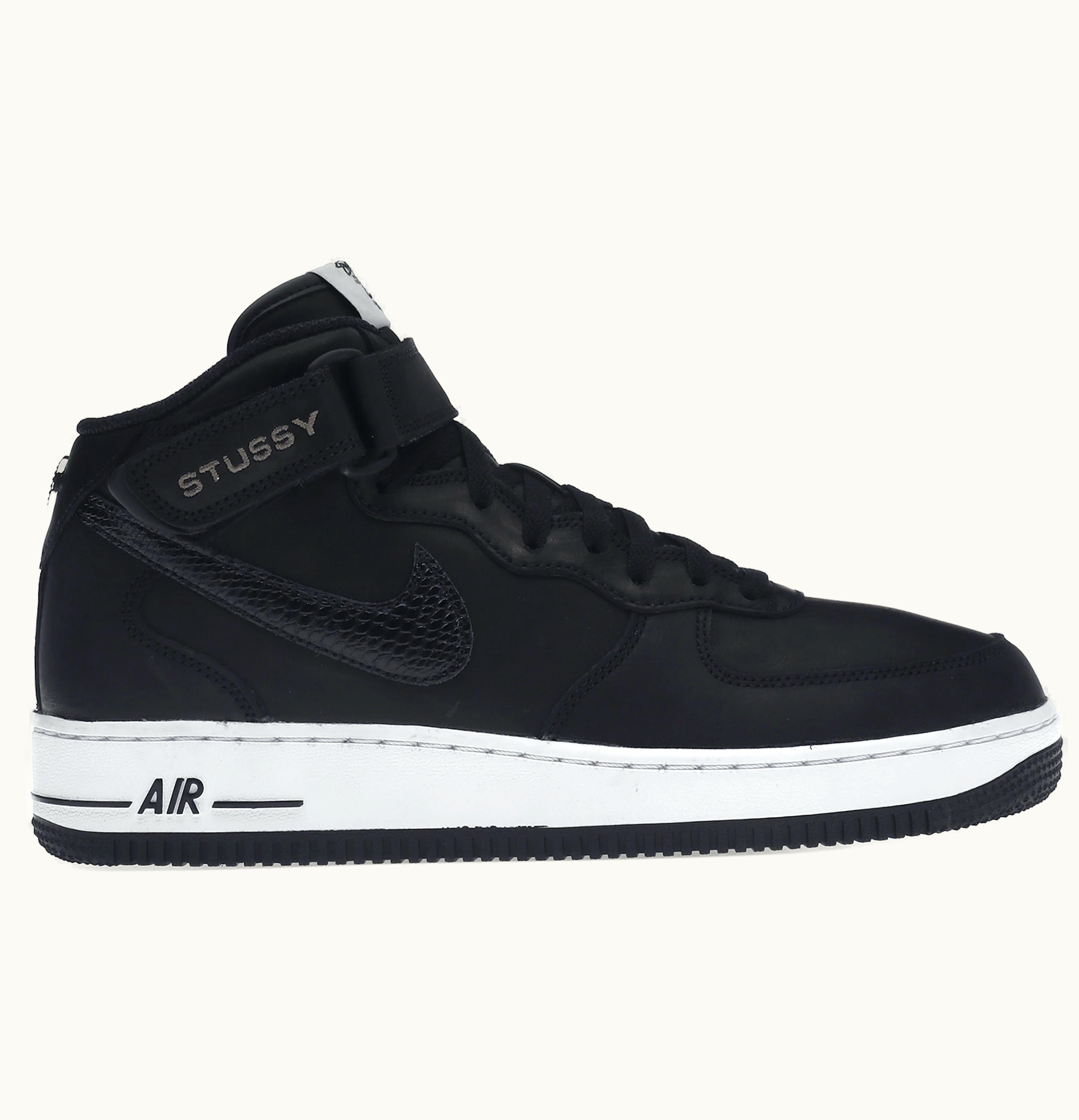 Nike Nike Air Force 1 Mid Stussy Black White