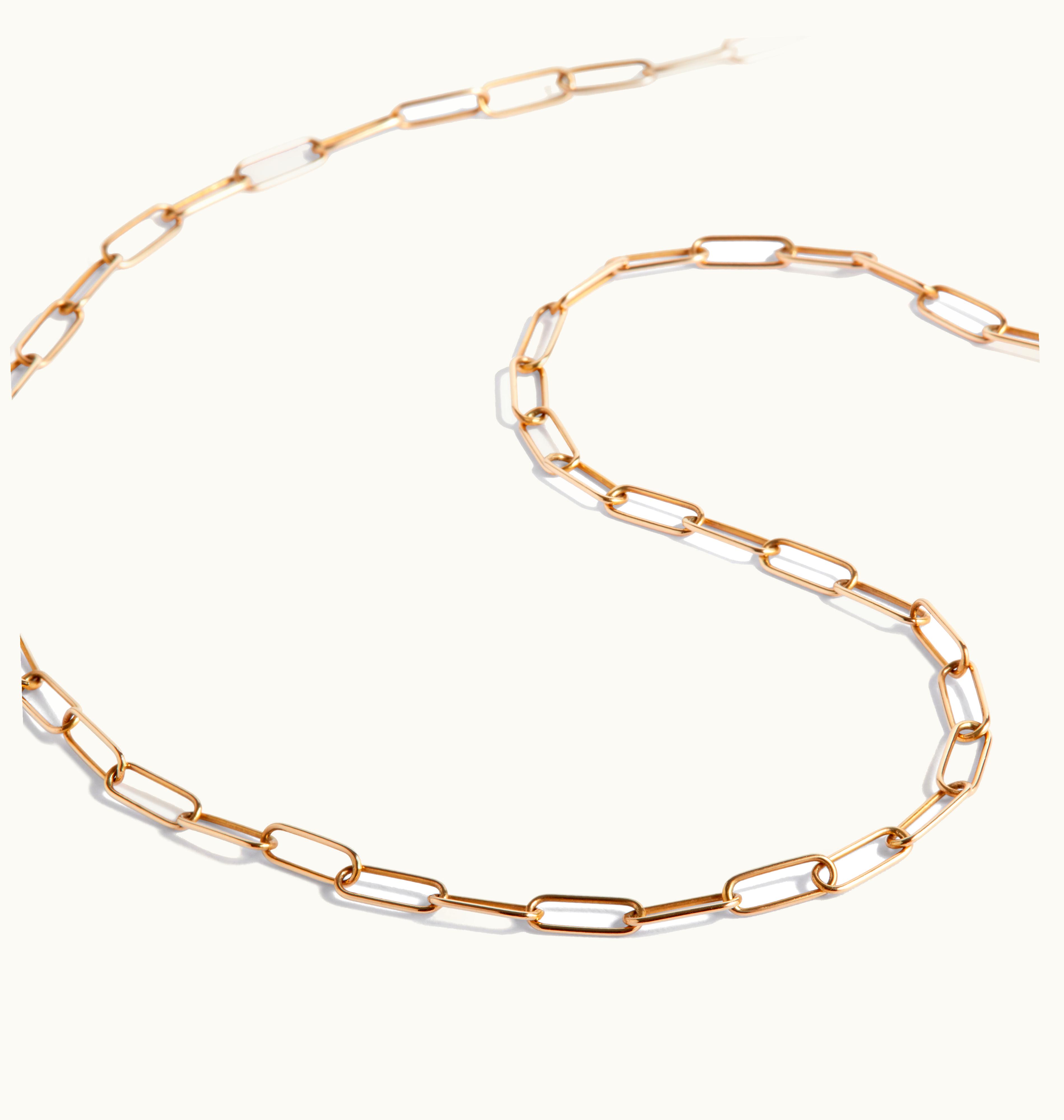 Annoushka Annoushka 14Ct Gold Mini Short Cable Chain