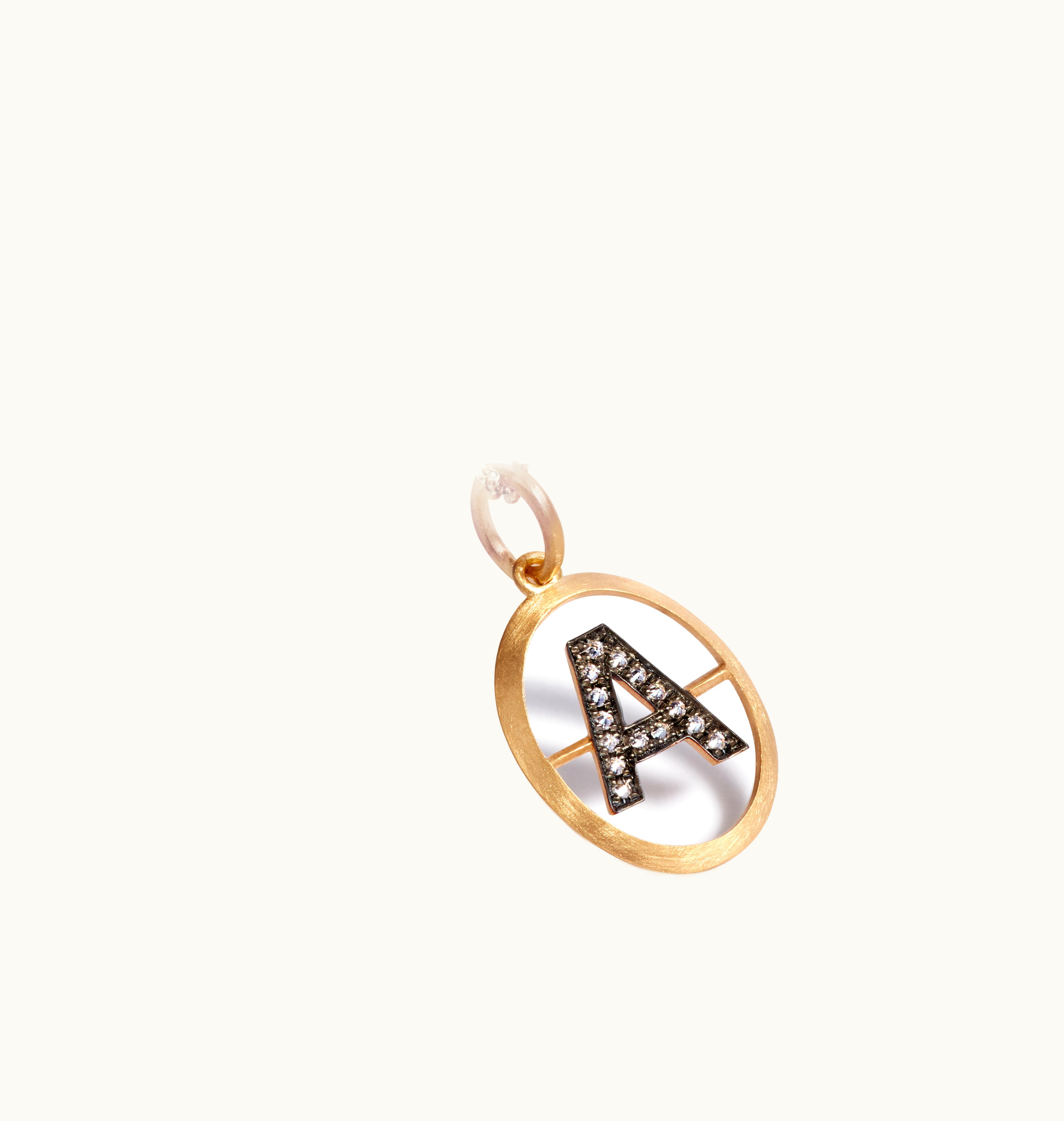 Annoushka Annoushka 18Ct Gold Diamond Initial A Necklace