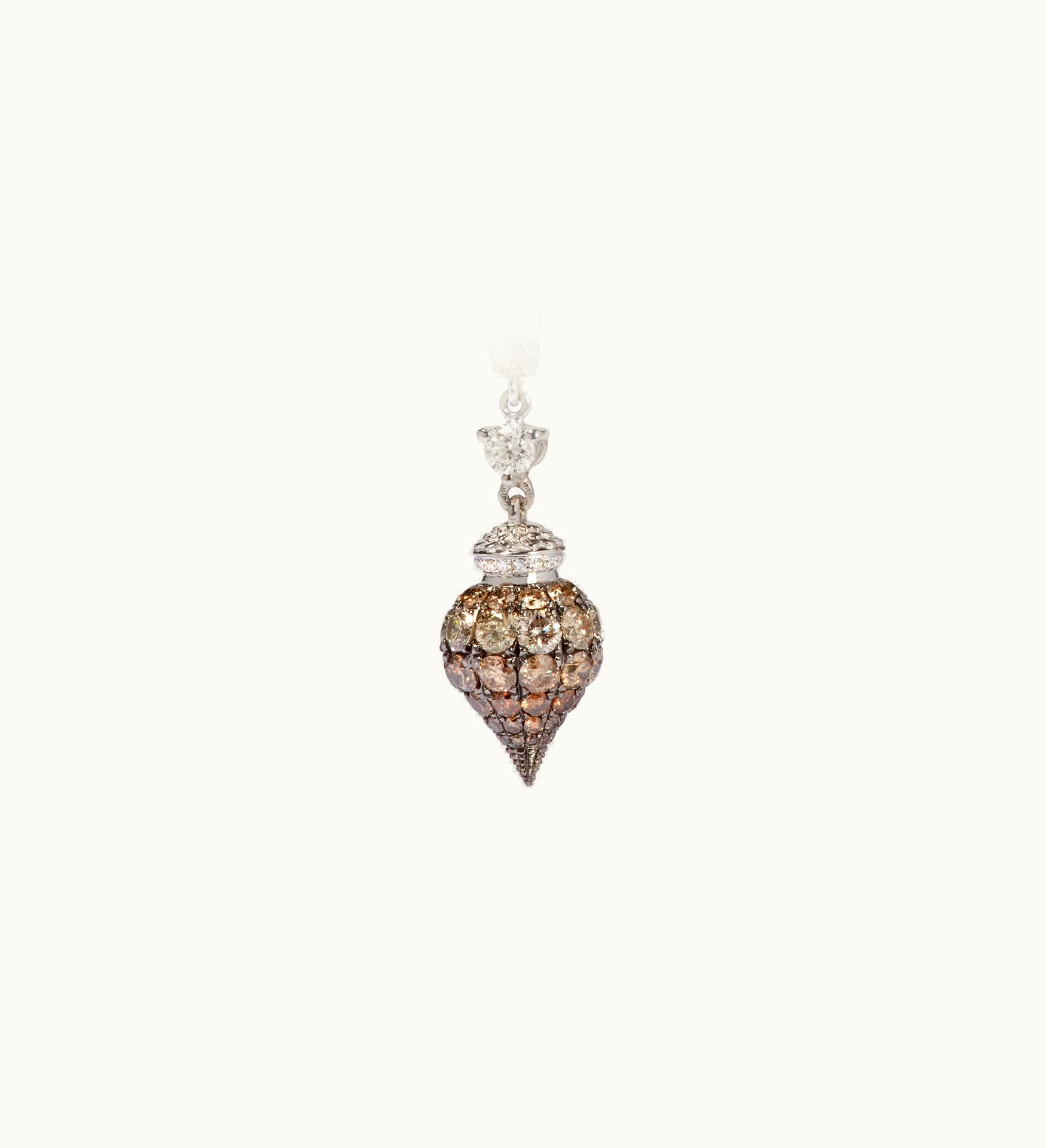 Annoushka Annoushka Touch Wood 18Ct White Gold Diamond Charm
