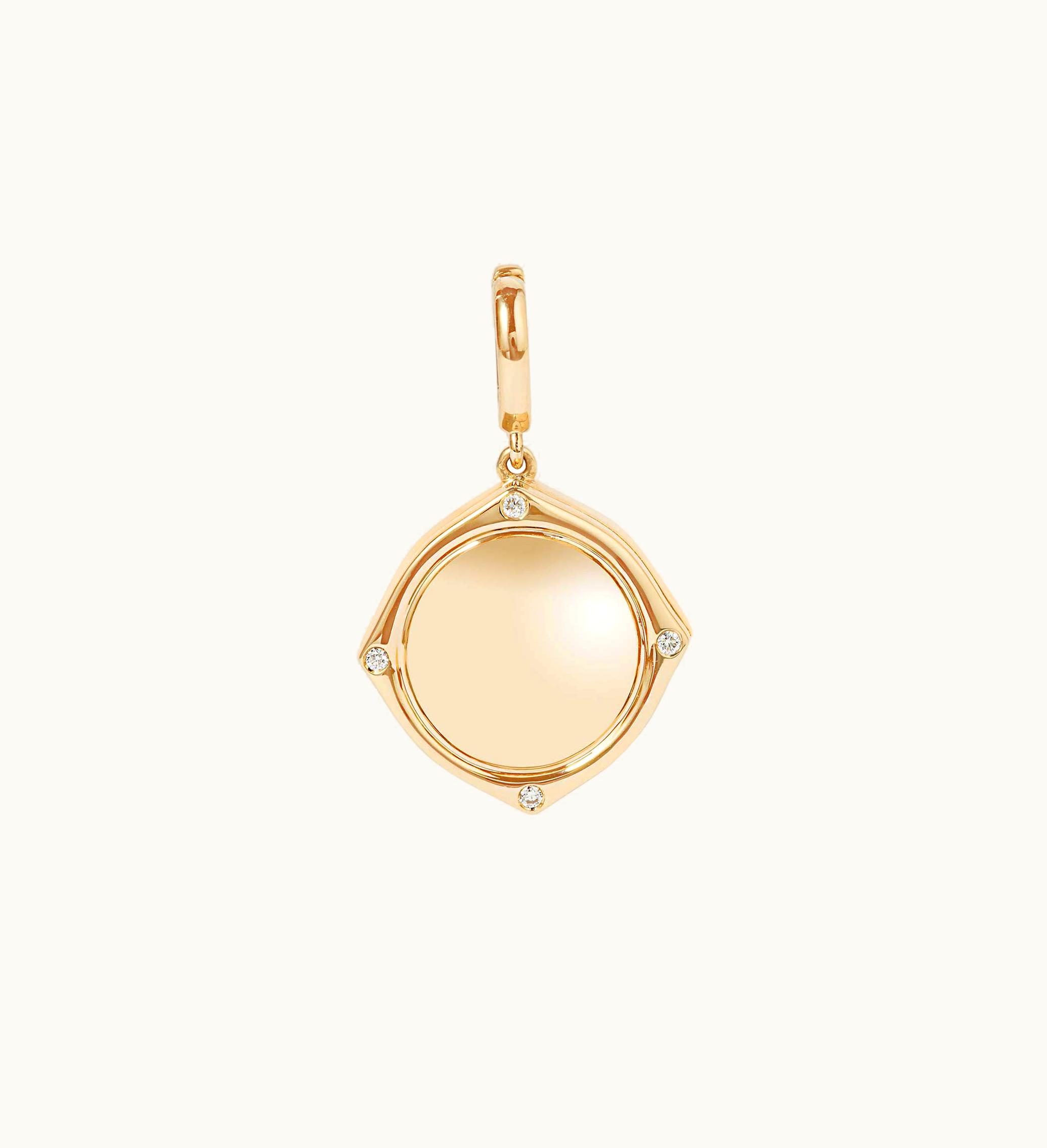 Annoushka Annoushka Lovelocket 18Ct Gold Diamond Charm
