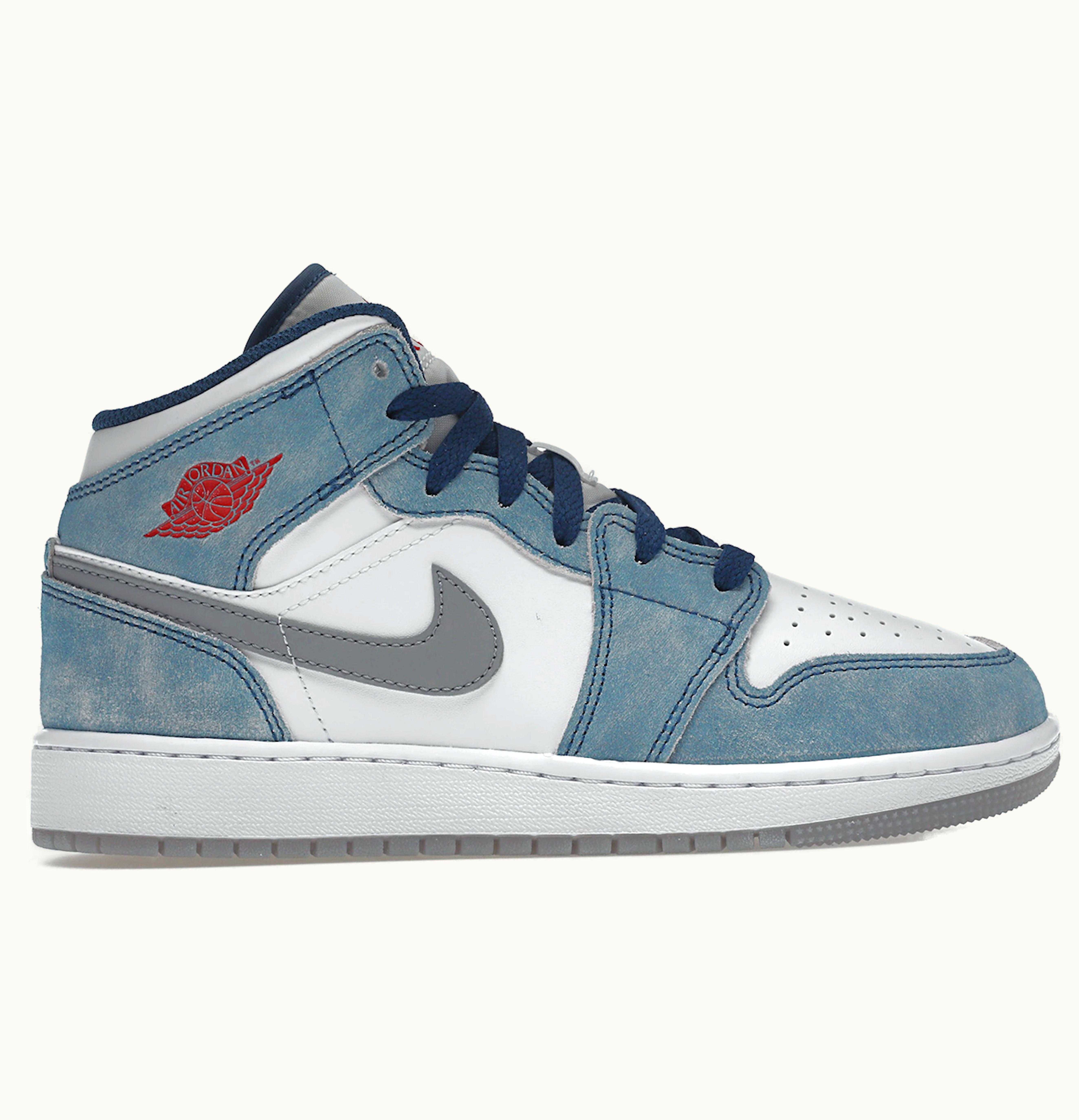 Jordan Air Jordan 1 Mid SE French Blue Light Steel GS