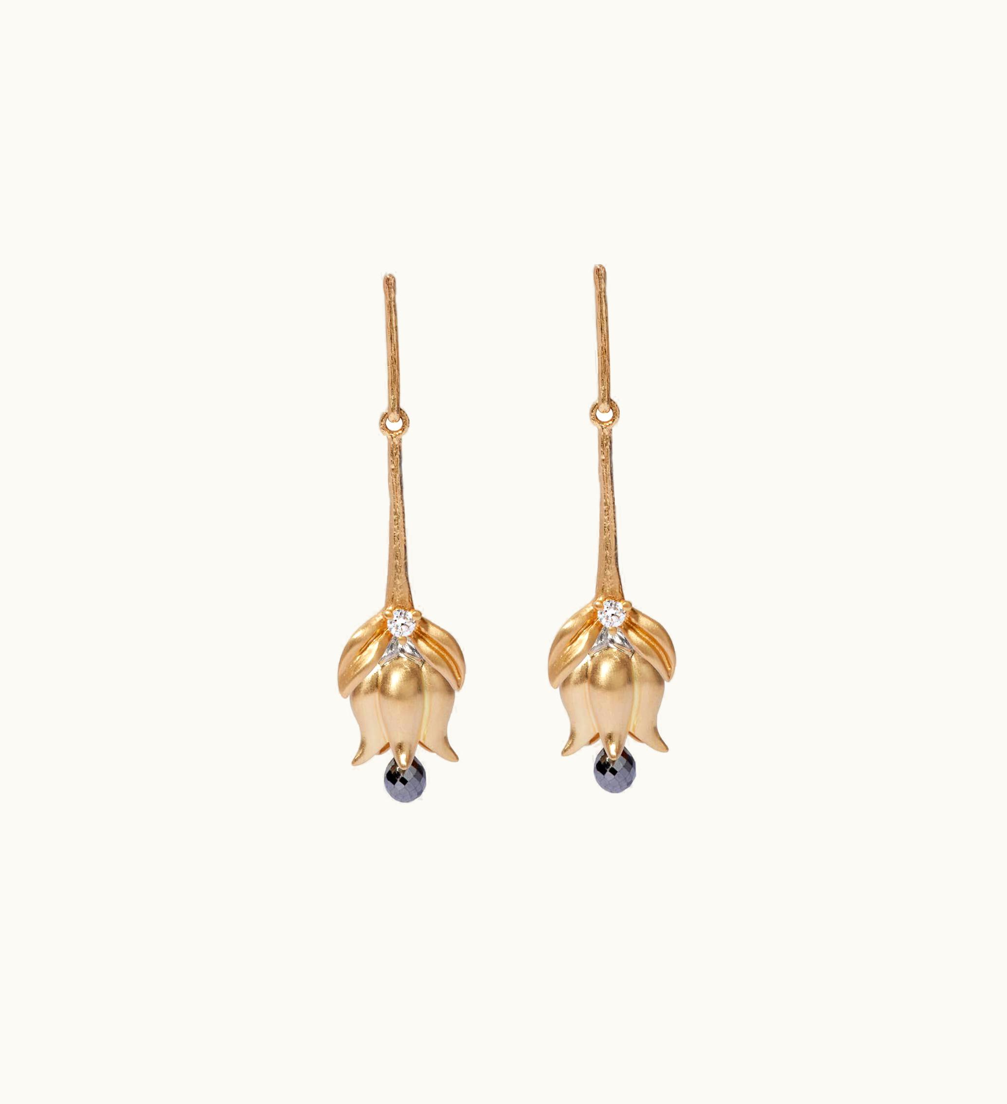 Annoushka Annoushka 18Ct Gold Tulip Earrings
