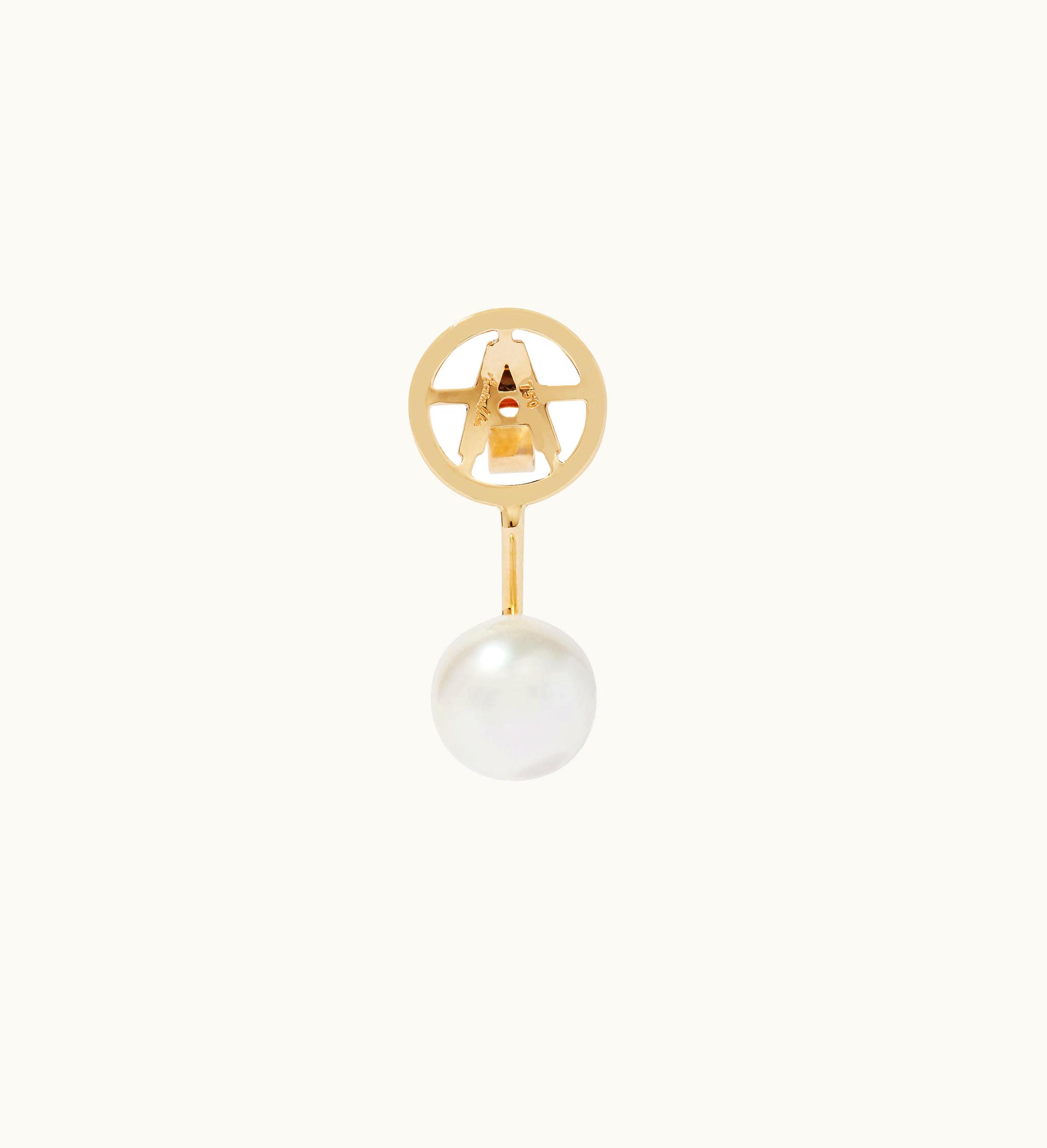 Annoushka Annoushka 18Ct Gold Pearl Single Ear Jacket