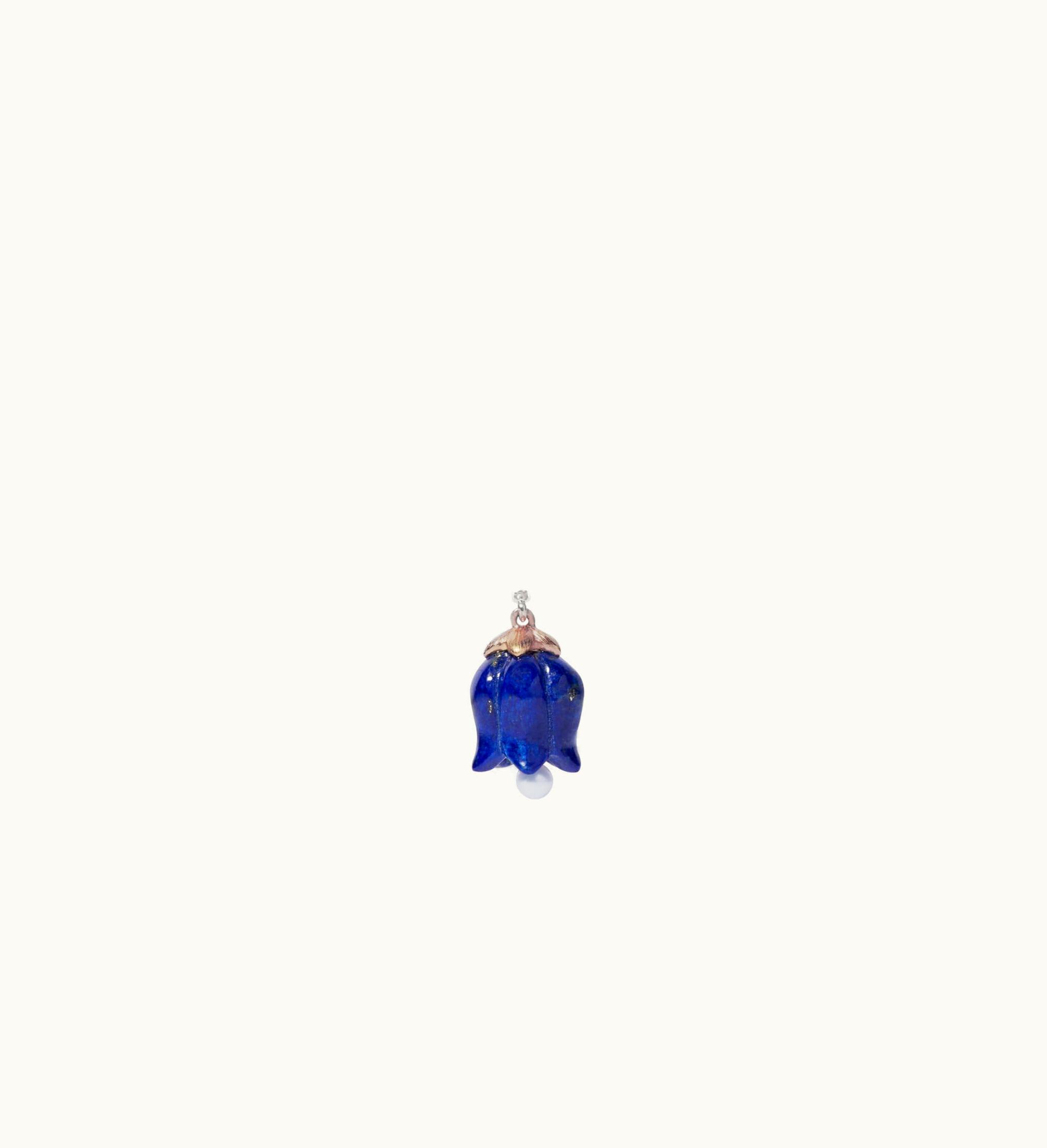 Annoushka Annoushka 18Ct Gold Lapis Lazuli Tulip Necklace