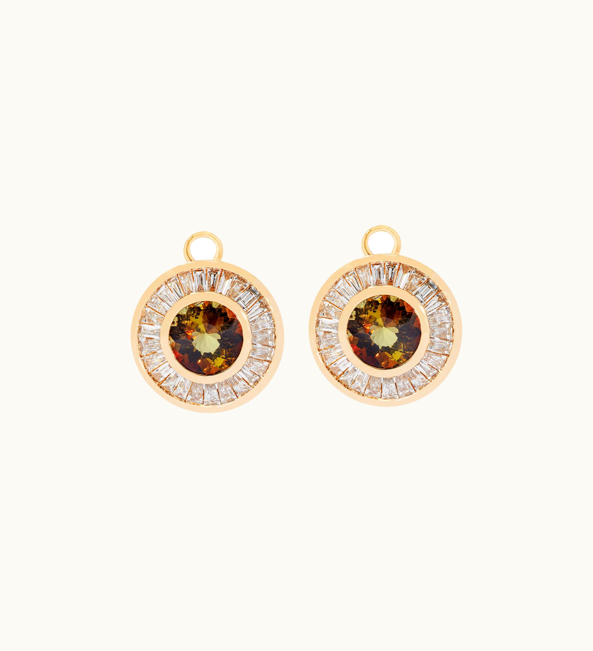 Annoushka Annoushka Plaza 18Ct Yellow Gold Andalusite And Diamond Earring Drops
