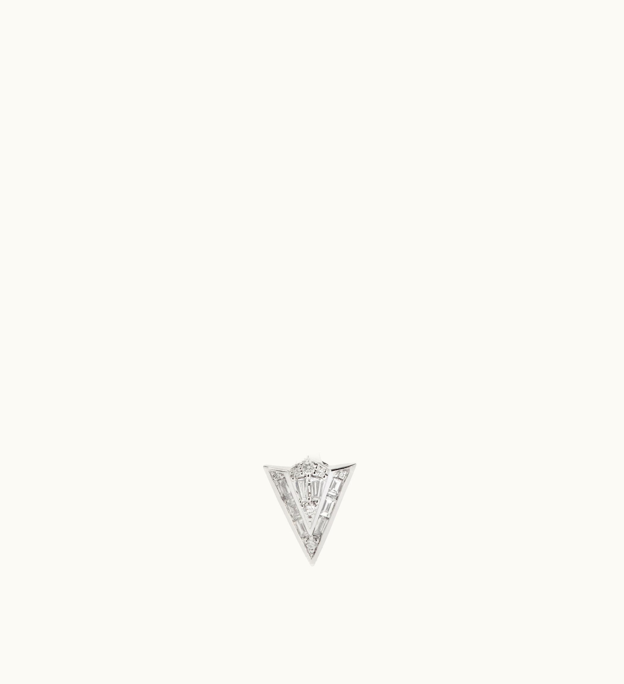 Annoushka Annoushka Flight 18Ct White Gold Arrow Diamond Necklace