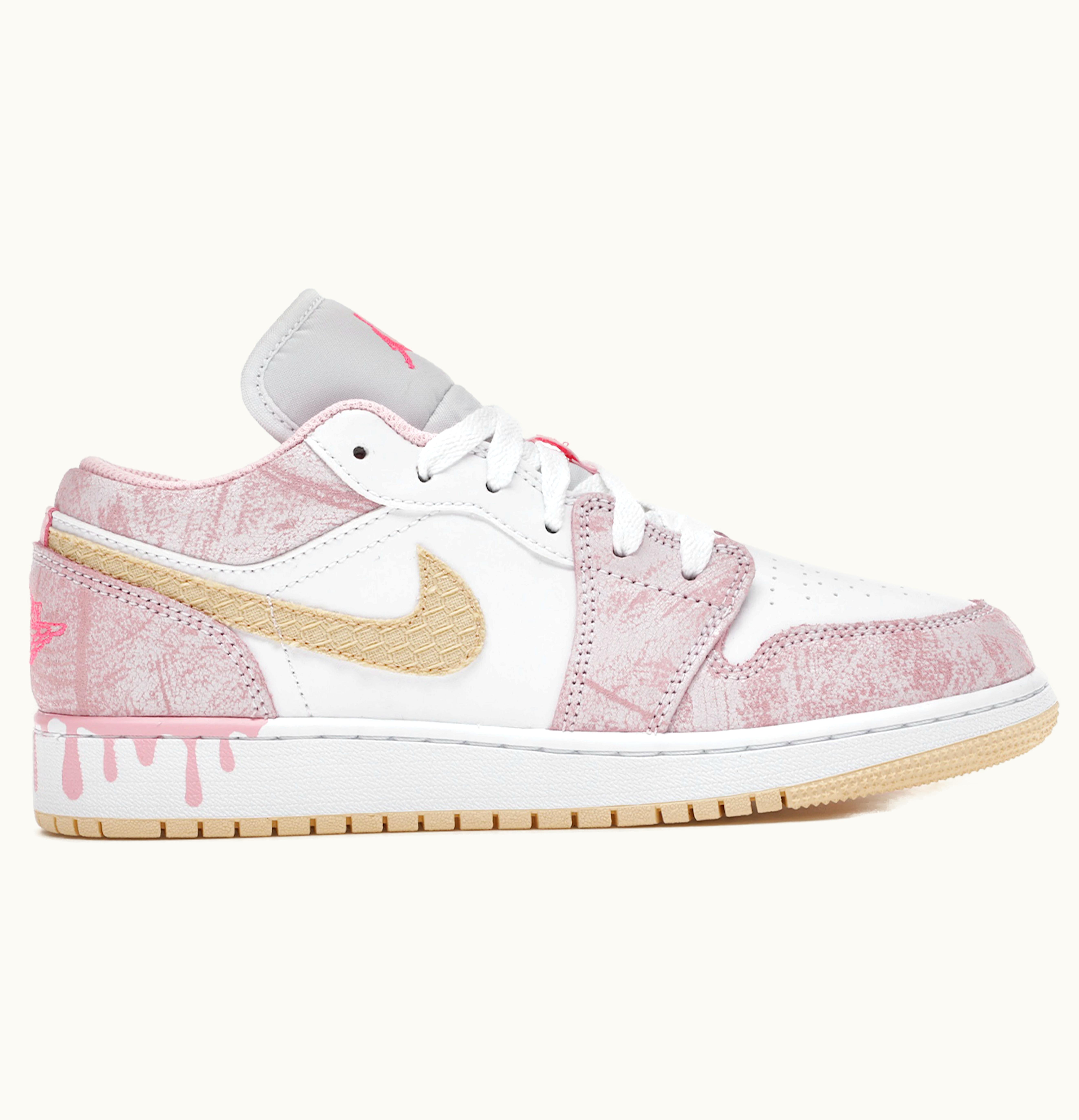 Jordan Air Jordan 1 Low Paint Drip GS