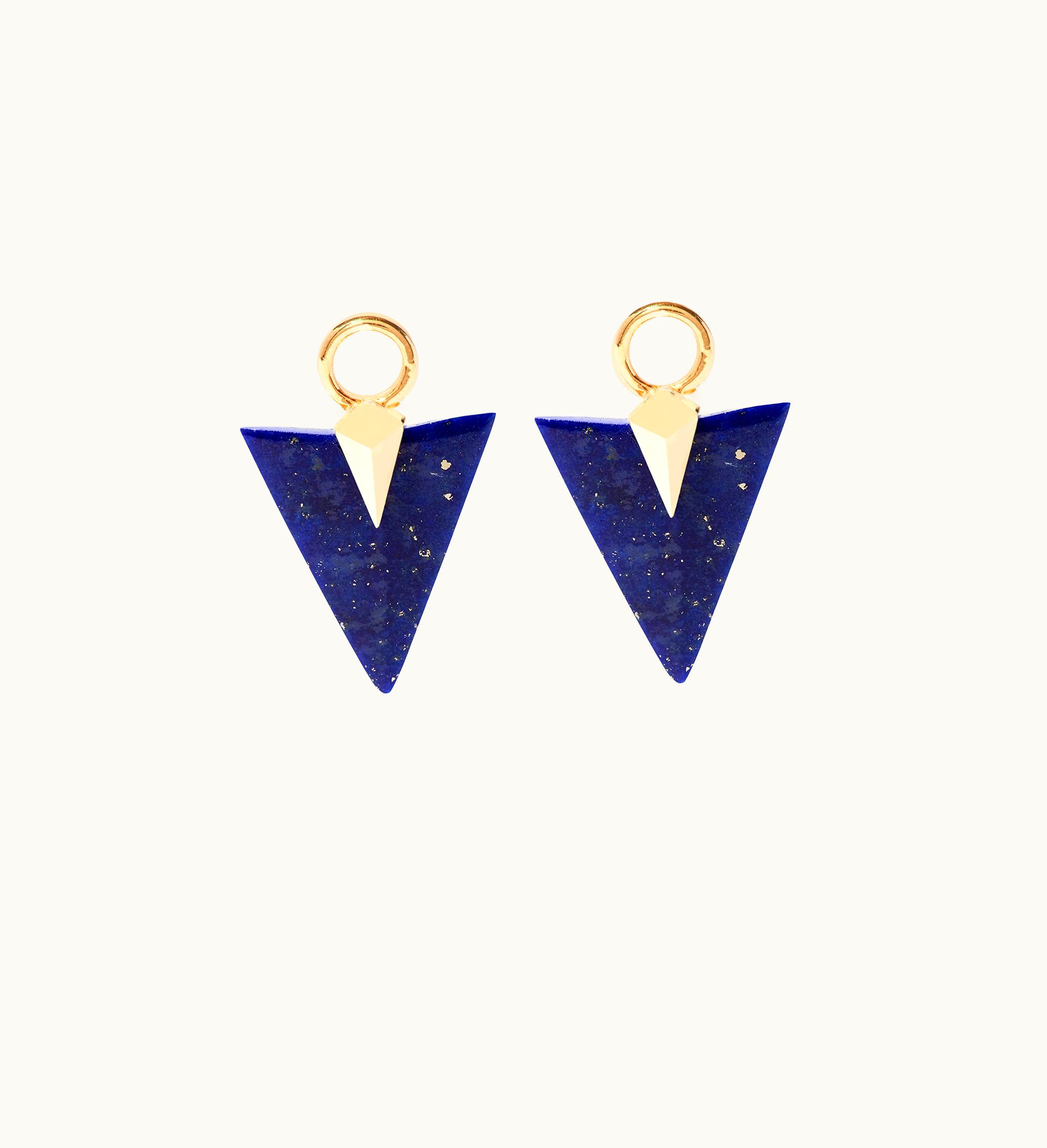 Annoushka Annoushka Flight 18Ct Yellow Gold Arrow Lapis Earring Drops