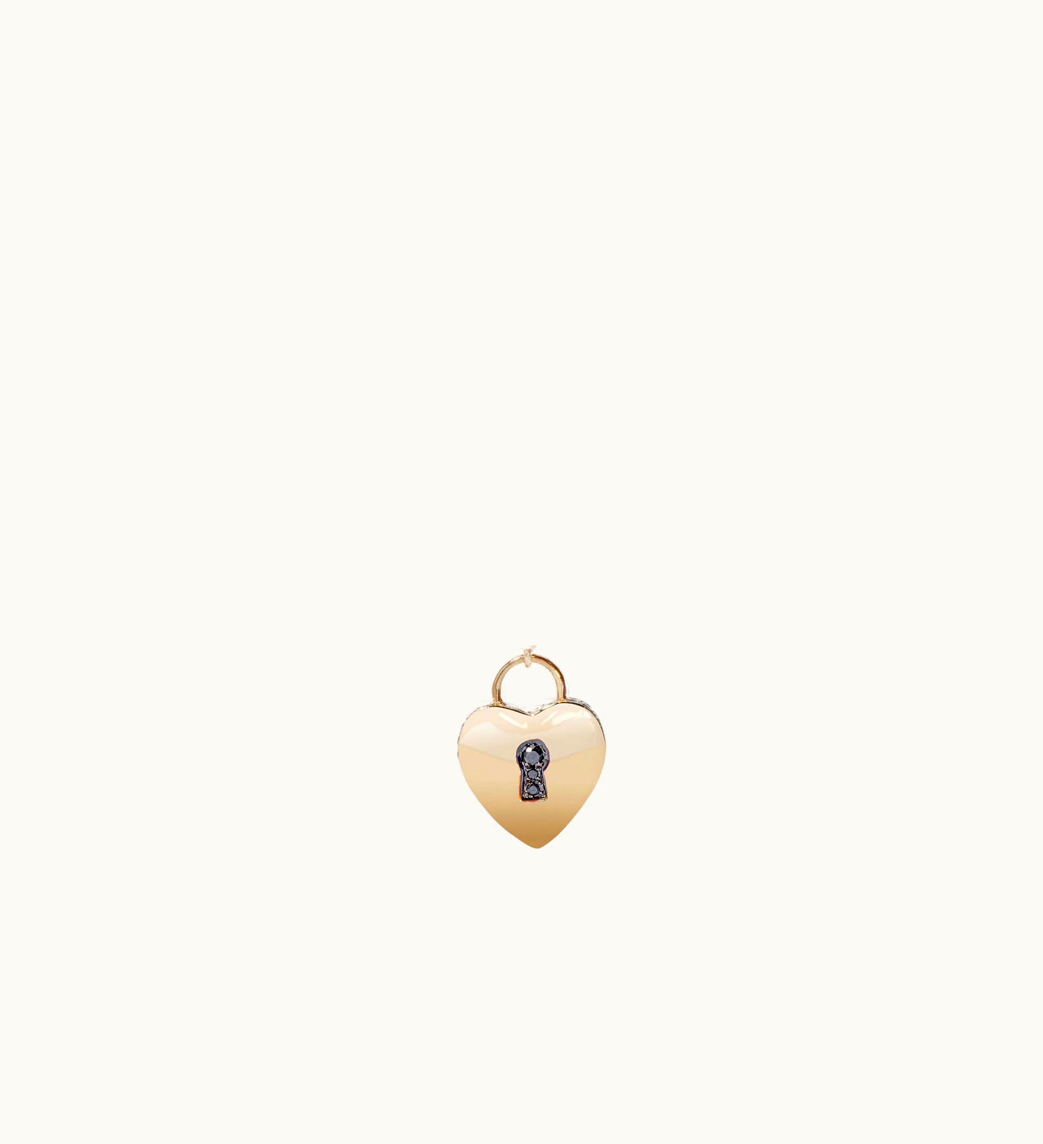 Annoushka Annoushka Mythology 18Ct Gold Love Heart Lock Charm Necklace