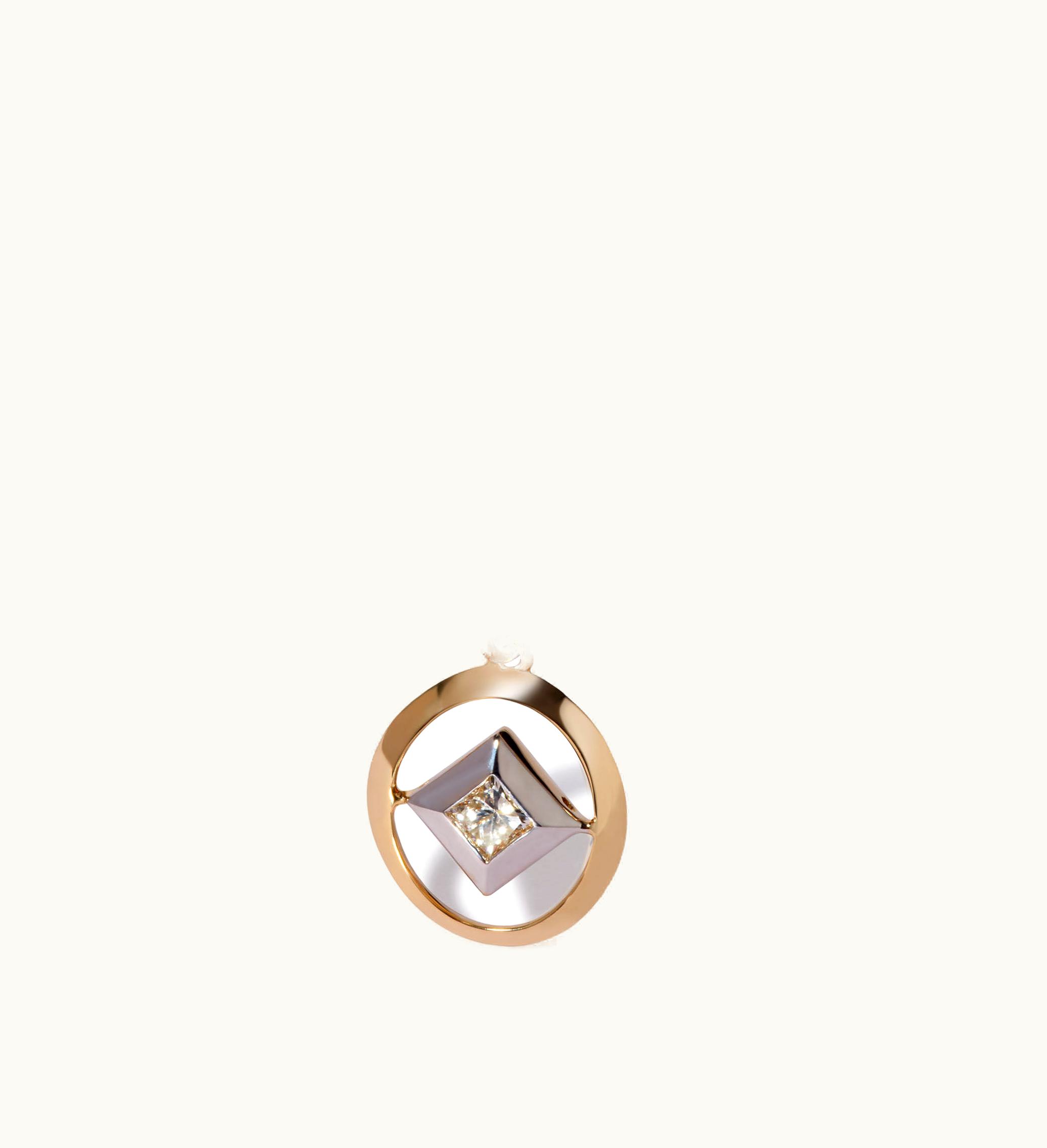 Annoushka Annoushka 14Ct Yellow Gold Diamond April Birthstone Necklace