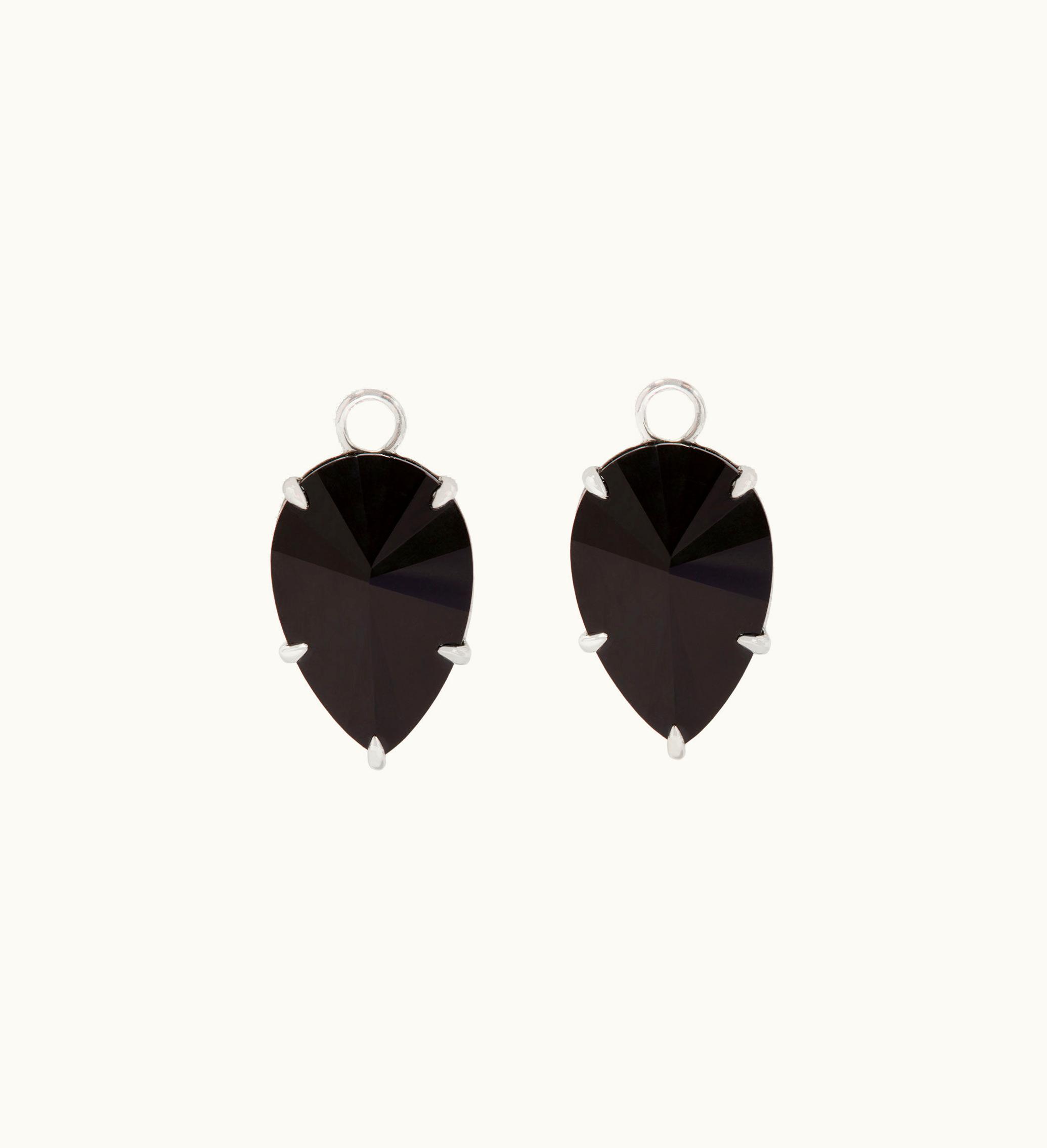 Annoushka Annoushka Chameleon 18Ct White Gold Black Onyx Earring Drops