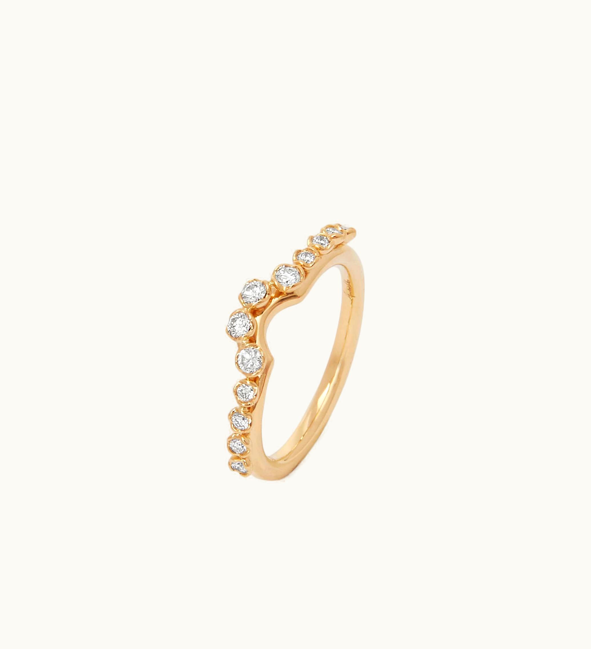 Annoushka Marguerite 18Ct Gold & Diamond Half Ring Jacket