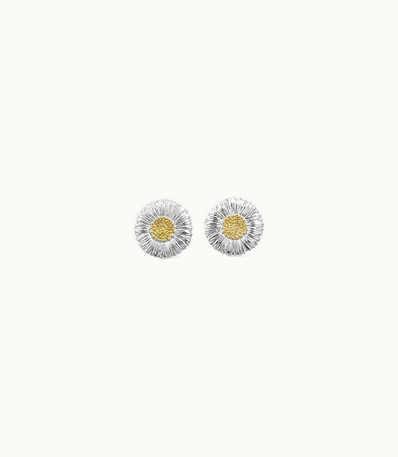 Buccellati Buccellati Blossoms Vermeil Earrings Earrings In Rhodium-Plated And Gold-Plated Sterling Silver JAGEAR012325