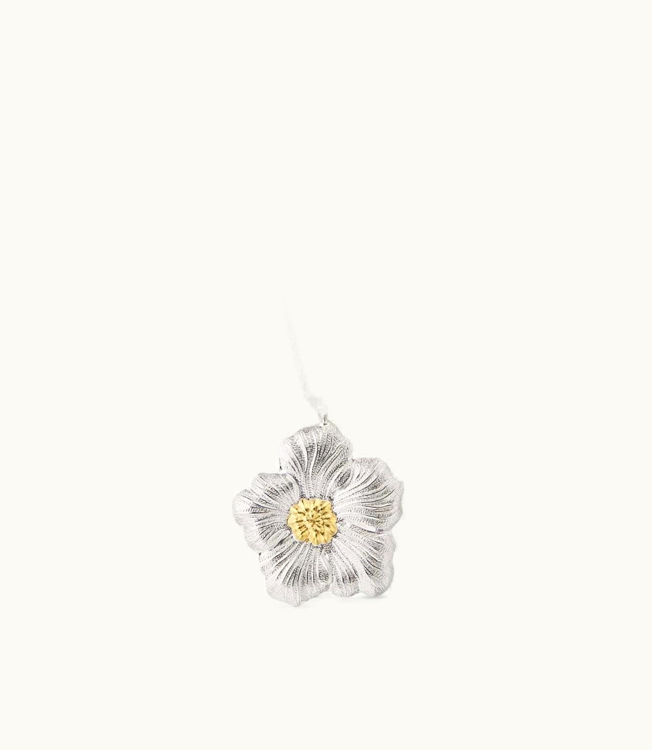 Buccellati Buccellati Blossoms Vermeil Pendant Pendant In Rhodium-Plated And Gold-Plated Sterling Silver JAGPEN016441
