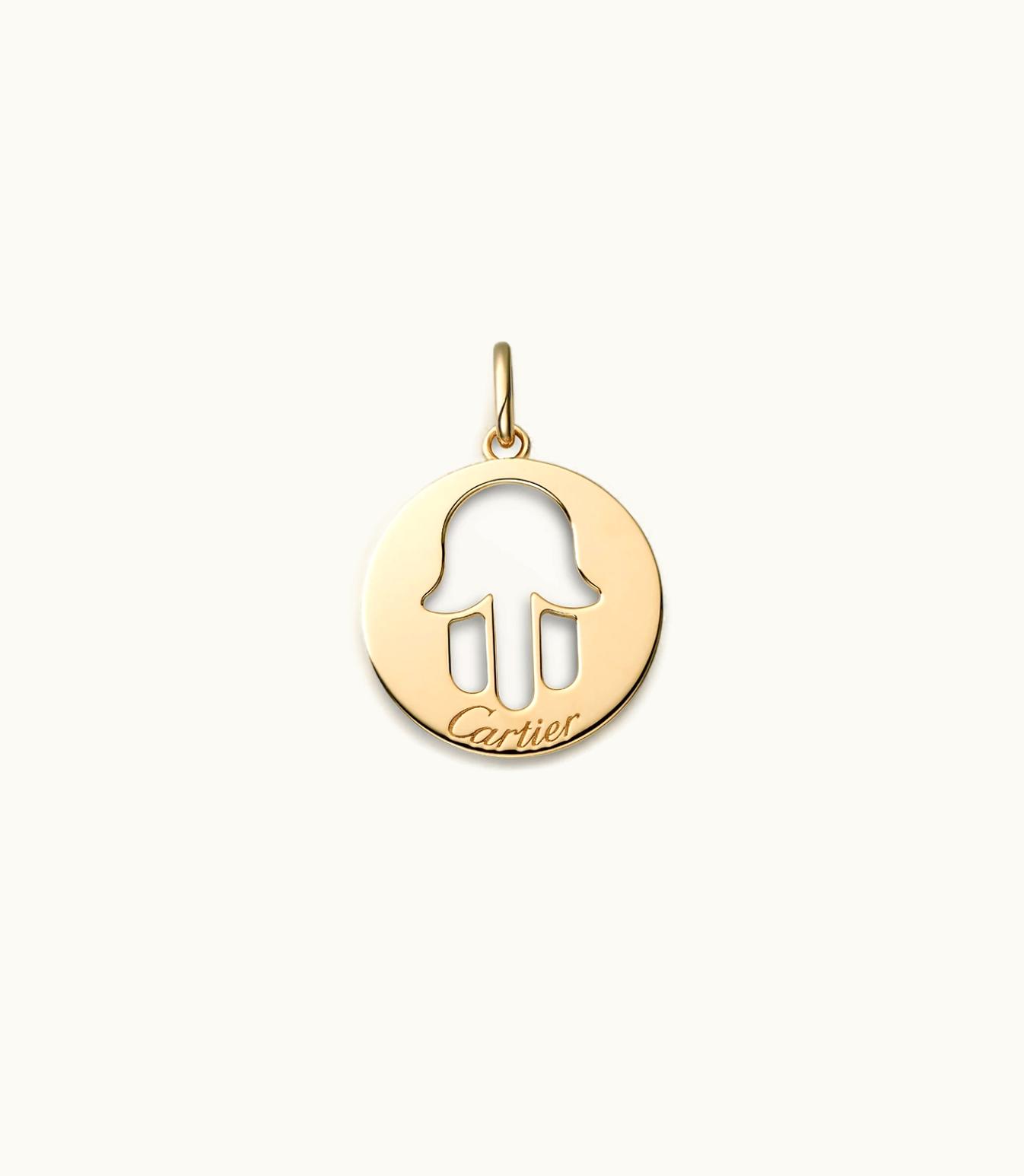 Cartier Cartier Hand Of Fatima Pendant, Yellow Gold