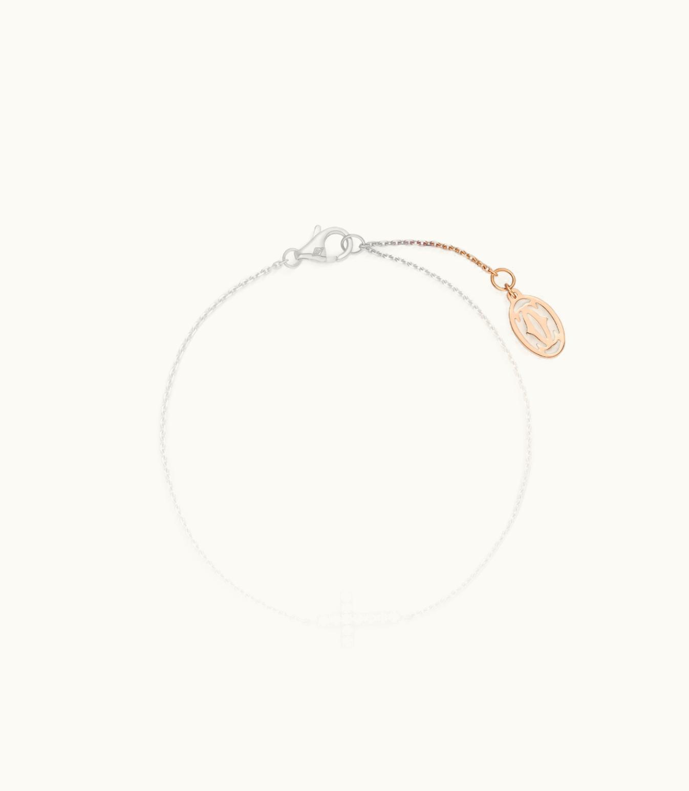 Cartier Cartier Hearts And Symbols Bracelet, Rose Gold, Set With 11 Brilliant-Cut Diamonds