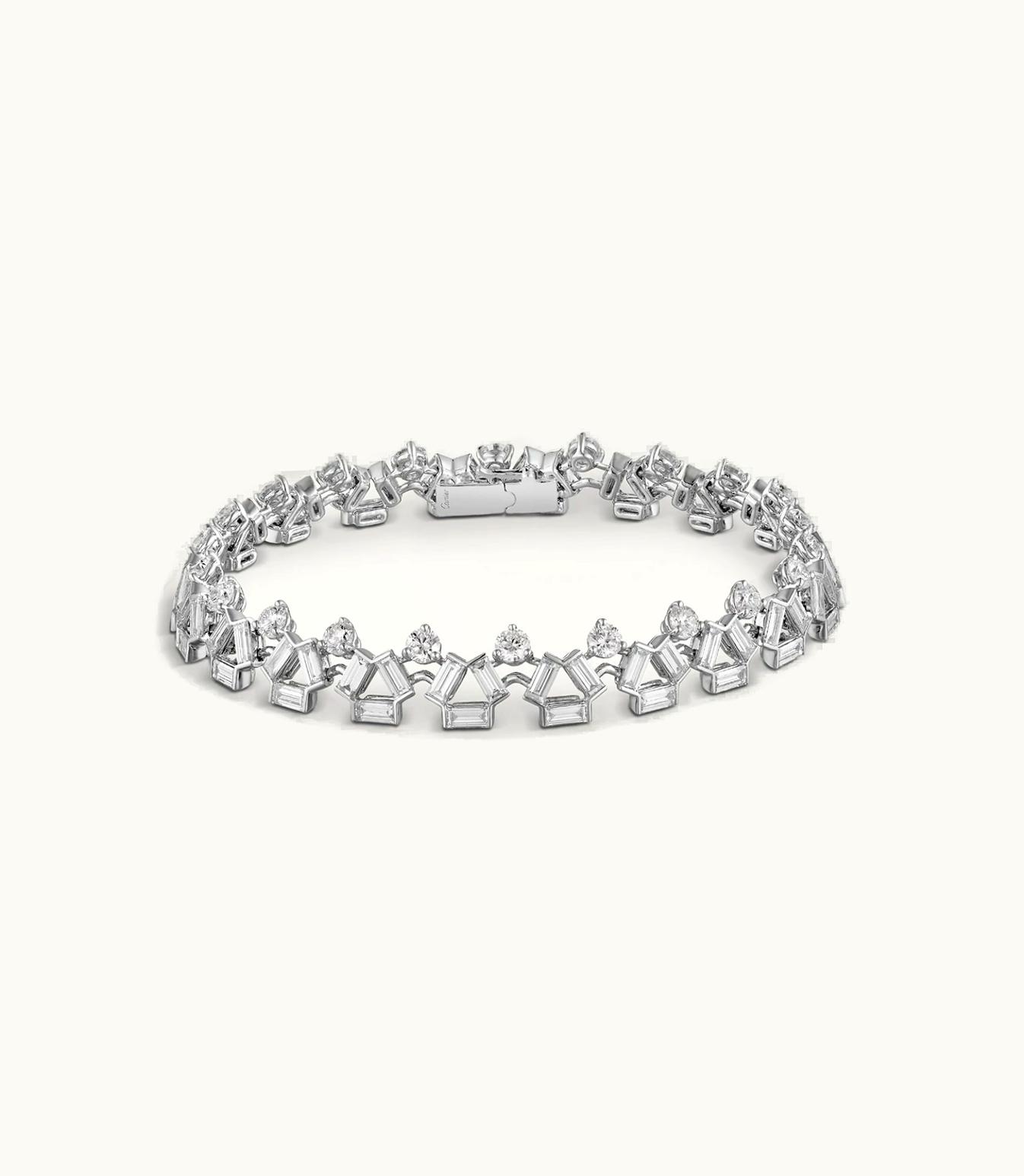 Cartier Cartier Reflection De Cartier Bracelet, White Gold, Set With 26 Brilliant-Cut Diamonds