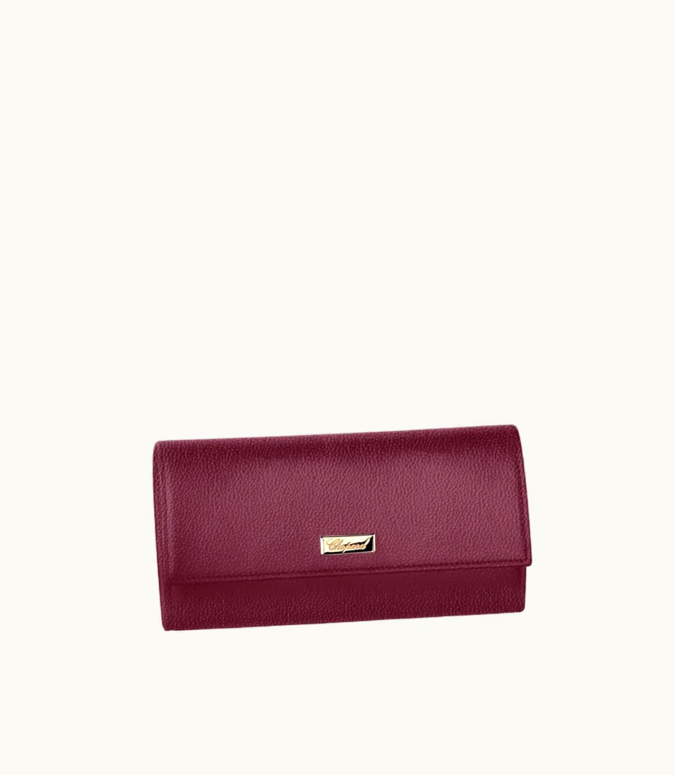 Chopard Chopard Continental Wallet Bordeaux Grained Calfskin