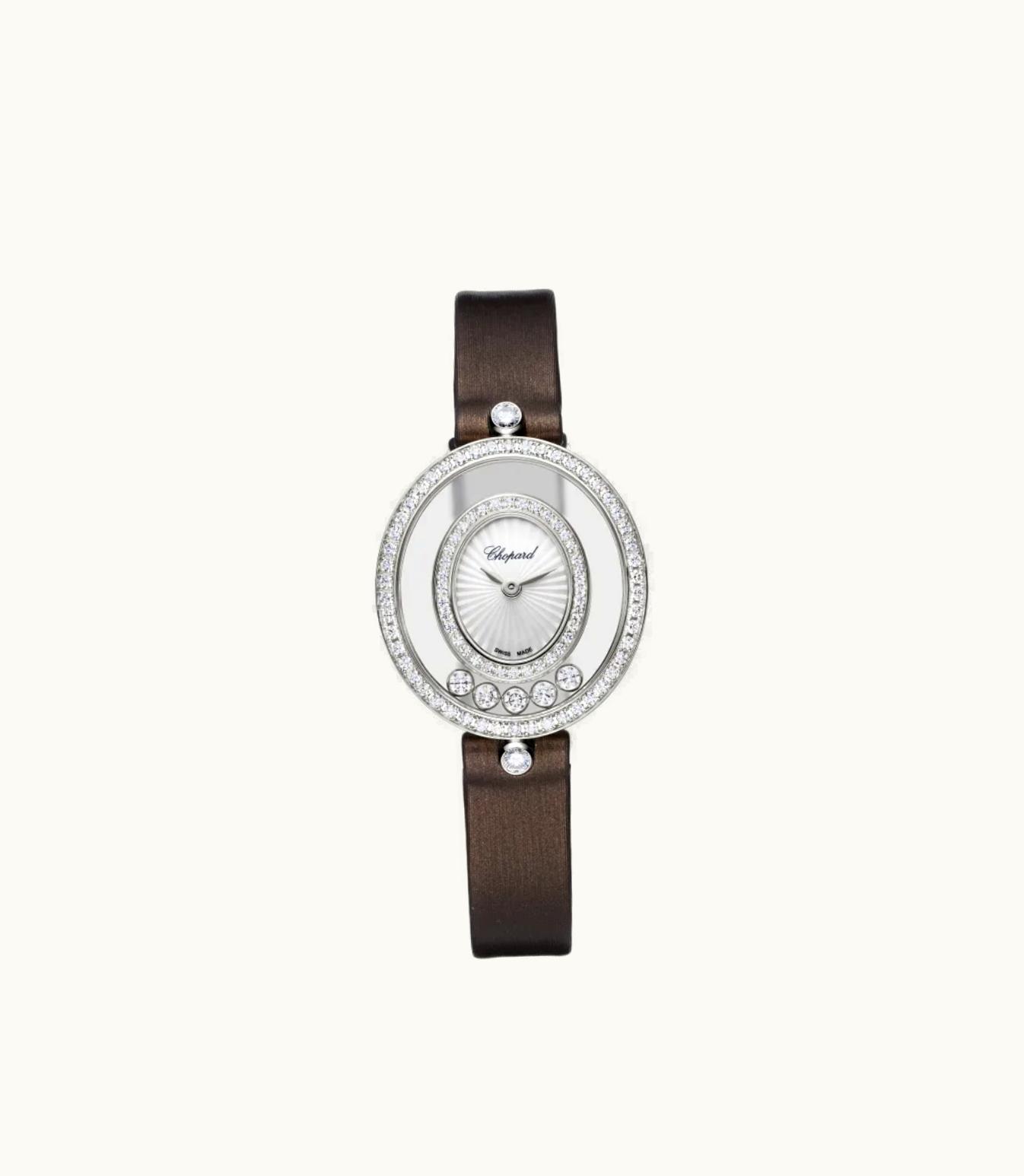 Chopard Chopard Happy Diamonds Icons 26 X 29 Mm, Quartz, Ethical White Gold, Diamonds