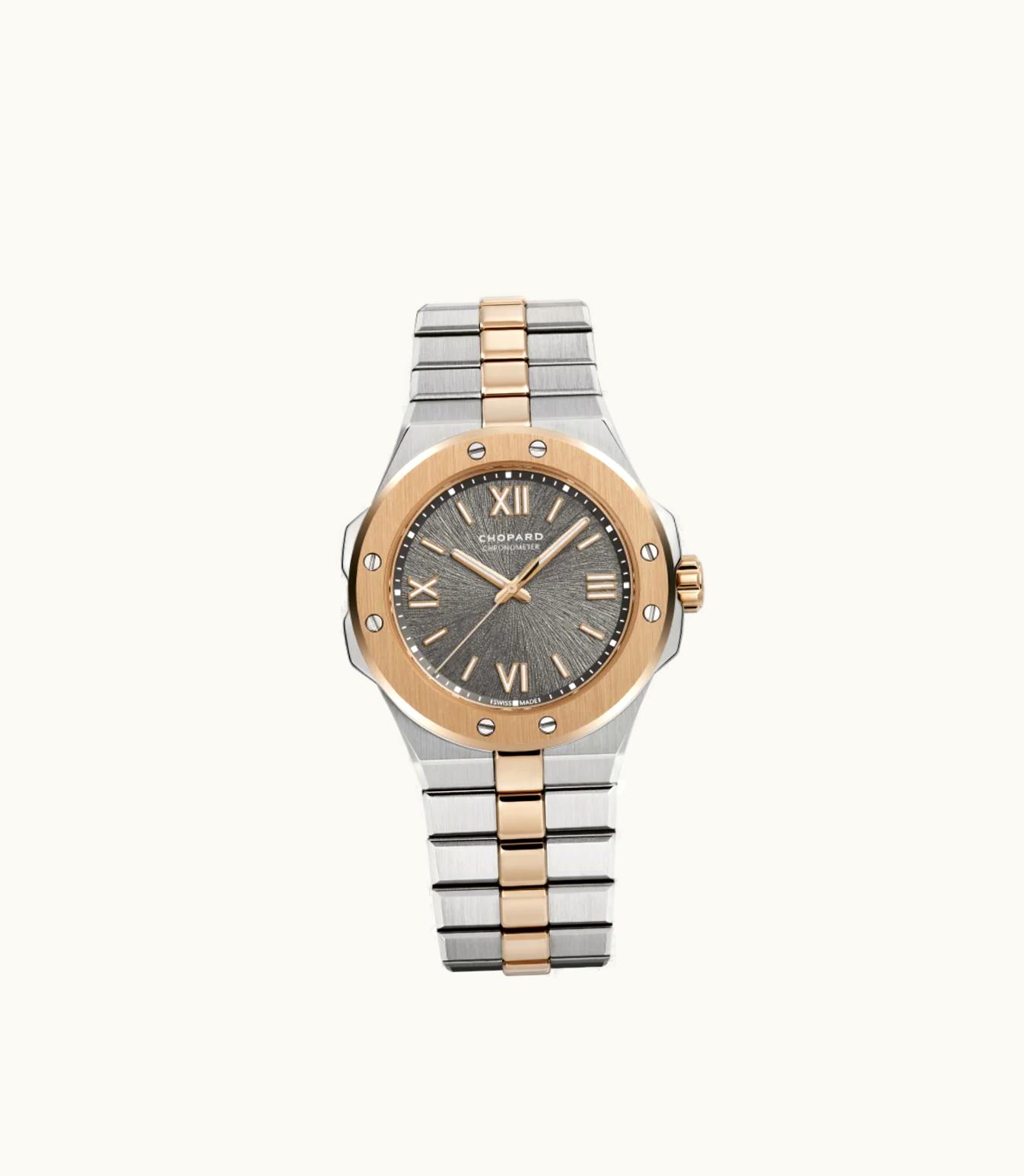 Chopard Chopard Alpine Eagle 36 36 Mm, Automatic, Ethical Rose Gold, Chopard Lucent Steel A223