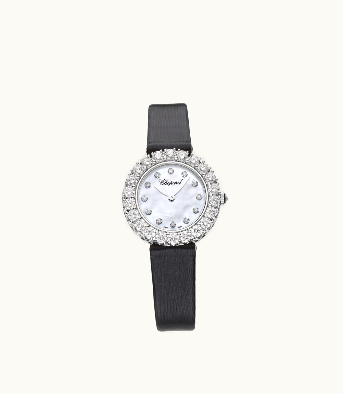 Chopard Chopard L'Heure Du Diamant 26 Mm, Manual, Ethical White Gold, Diamonds 13A178-1106