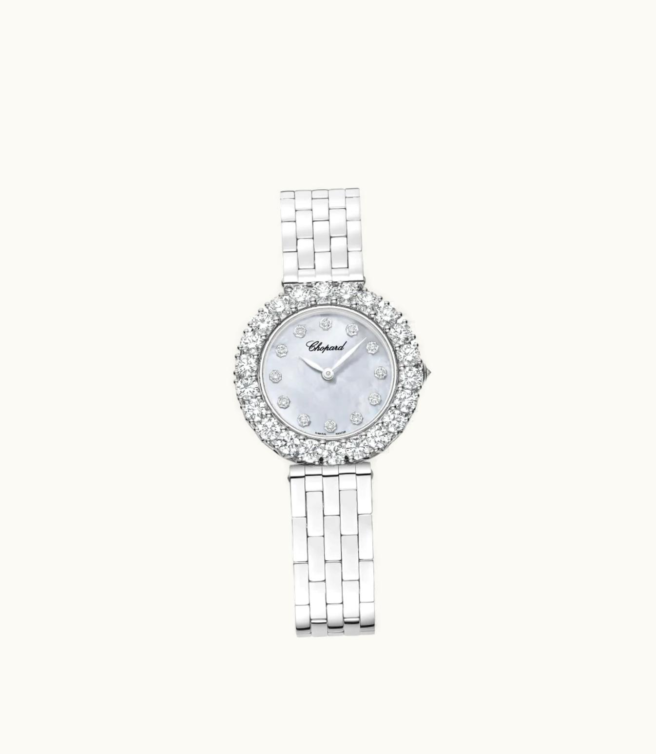 Chopard Chopard L'Heure Du Diamant 30 Mm, Automatic, Ethical White Gold, Diamonds 10A378-1601