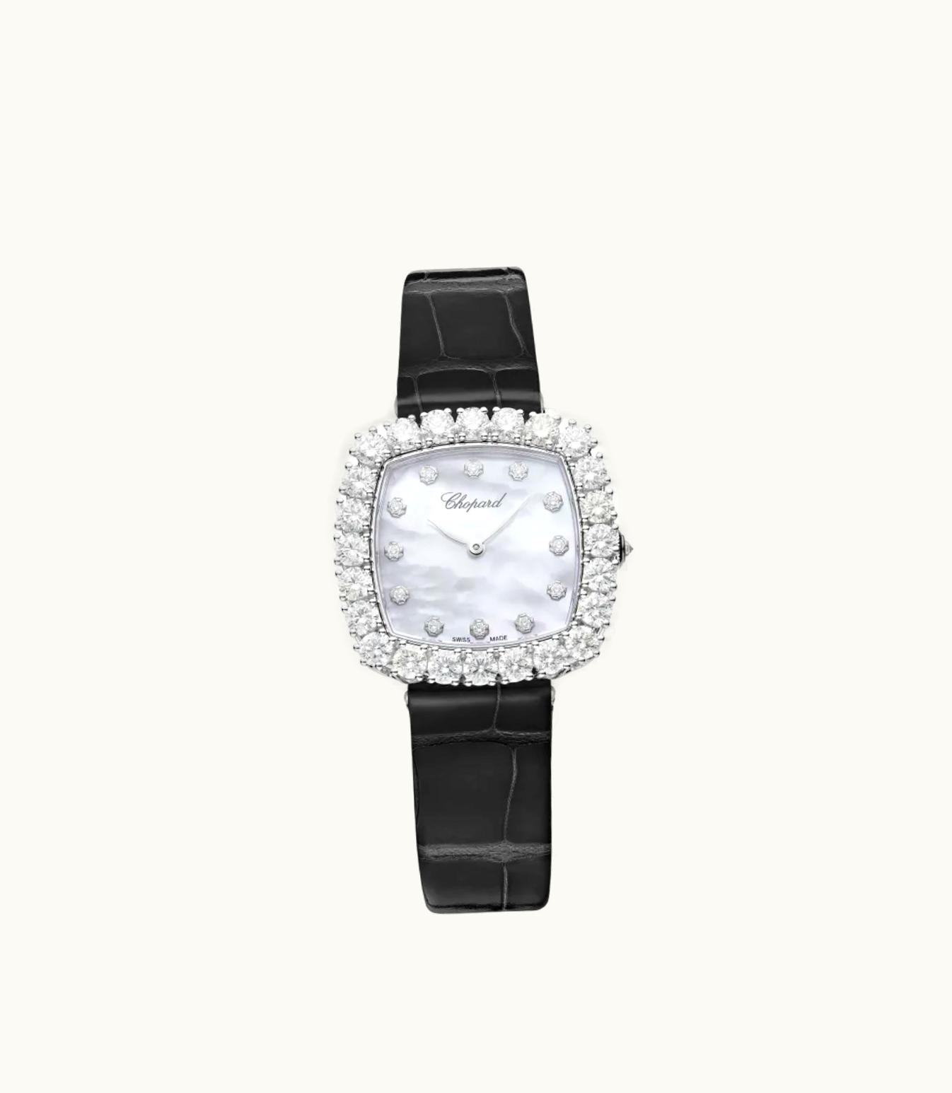 Chopard Chopard L'Heure Du Diamant 30 Mm, Automatic, Ethical White Gold, Diamonds 13A386-1106