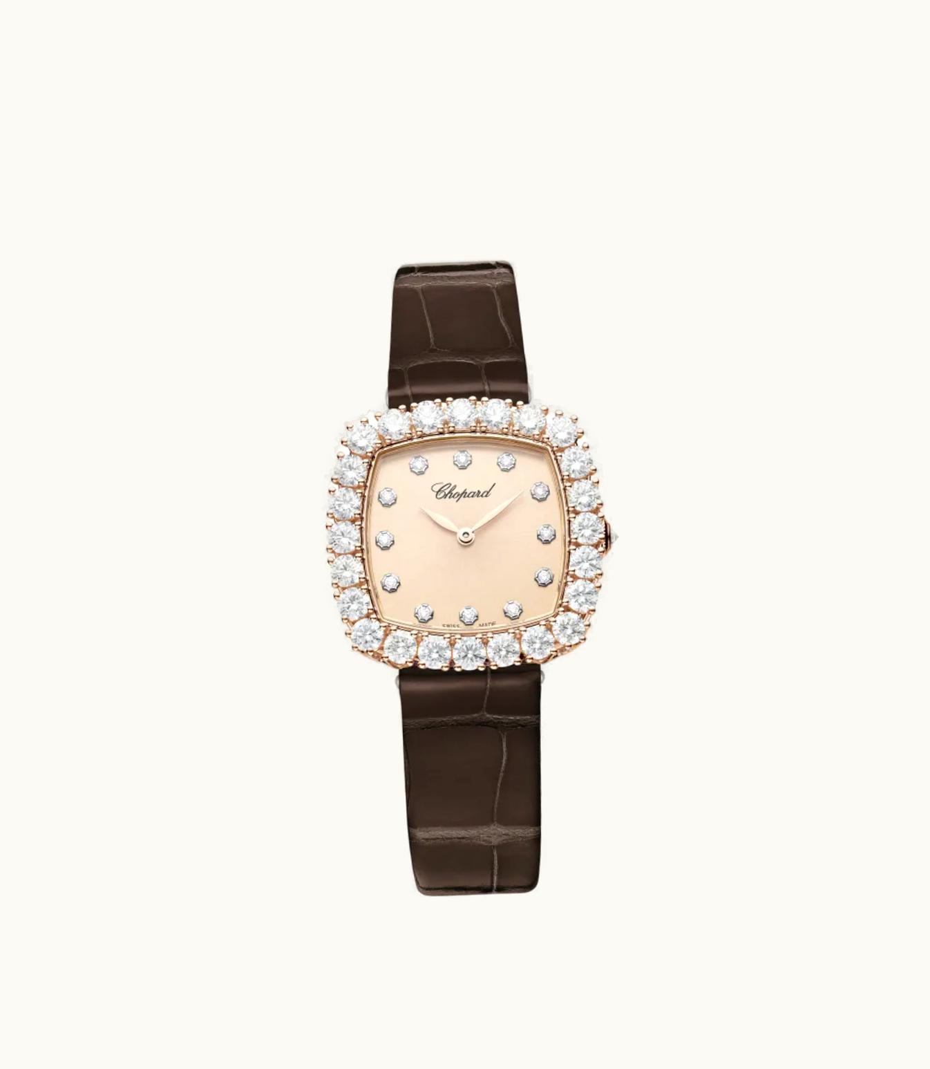 Chopard Chopard L'Heure Du Diamant 30 Mm, Automatic, Ethical Rose Gold, Diamonds 13A386-5107