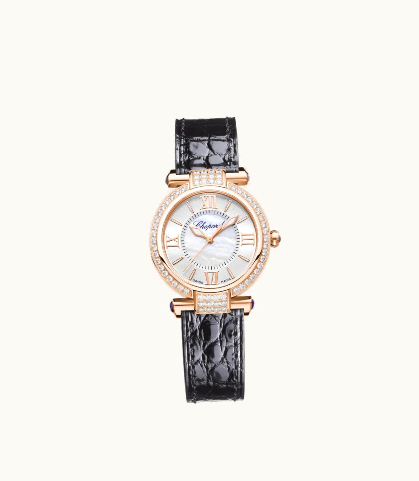 Chopard Chopard Imperiale 29 Mm, Automatic, Ethical Rose Gold, Diamonds 384319-5007