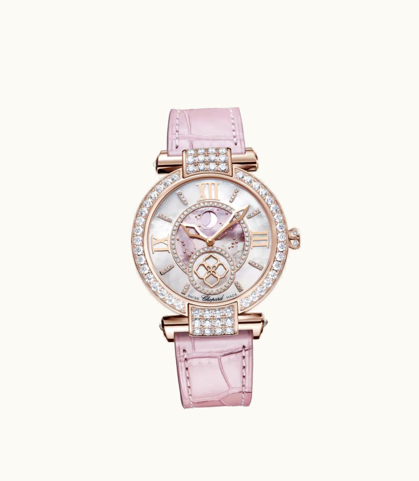 Chopard Chopard Imperiale Moonphase 36 Mm, Automatic, Ethical Rose Gold, Diamonds
