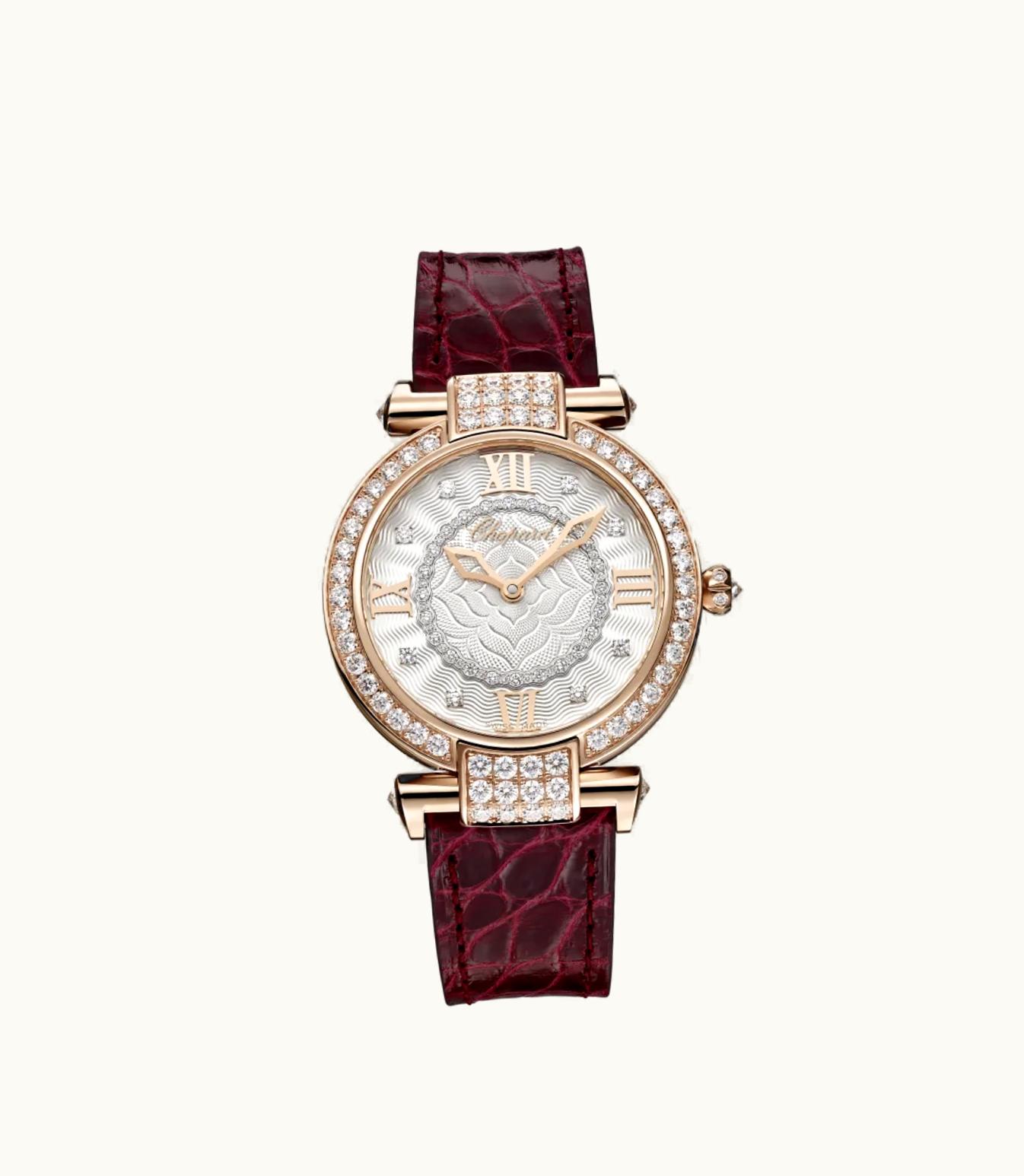 Chopard Chopard Imperiale Joaillerie 36 Mm, Automatic, Ethical Rose Gold, Diamonds 385377-5001