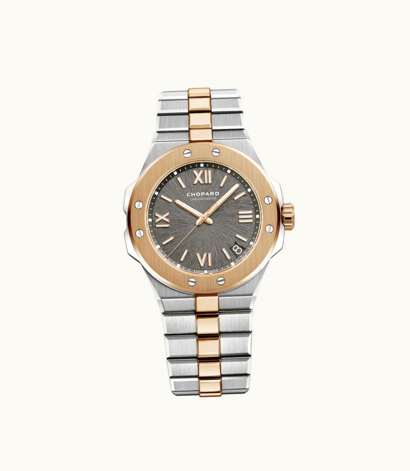Chopard Chopard Alpine Eagle 41 41 Mm, Automatic, Ethical Rose Gold, Chopard Lucent Steel A223