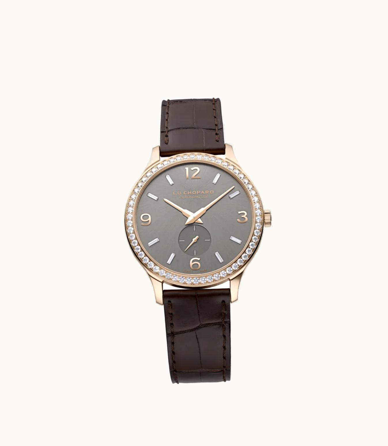 Chopard Chopard L.U.C Xps 40 Mm, Automatic, Ethical Rose Gold, Diamonds