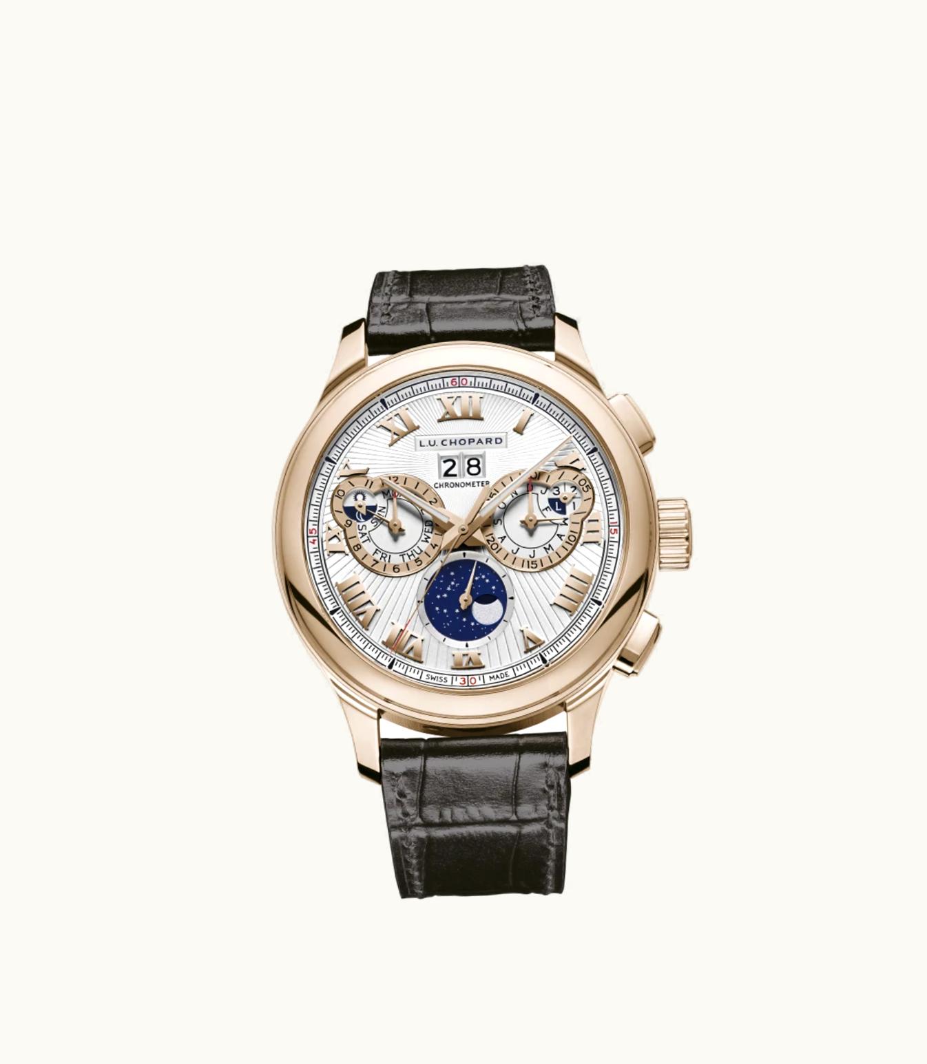 Chopard Chopard L.U.C Perpetual Chrono 45 Mm, Manual, Certified Fairmined Ethical Ethical Rose Gold