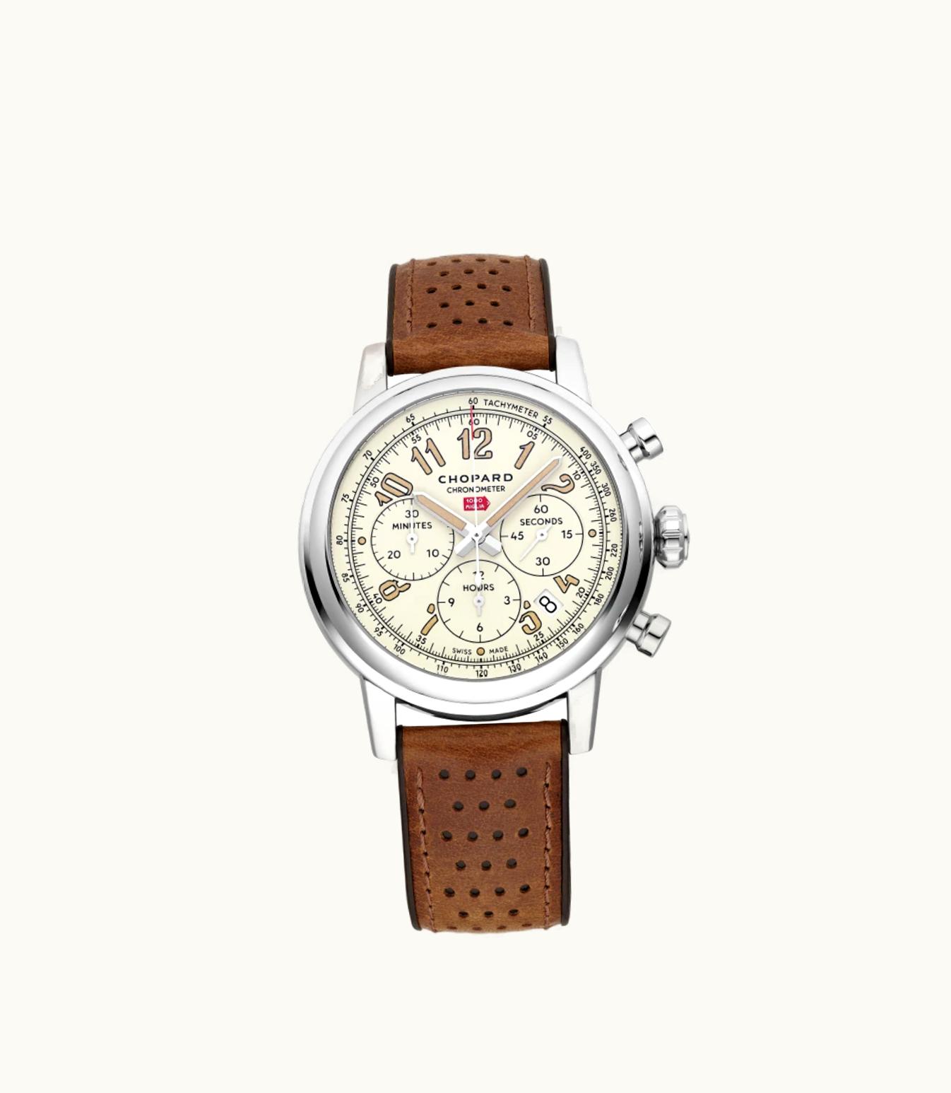 Chopard Chopard Mille Miglia Classic Chronograph Raticosa 42 Mm, Automatic, Stainless Steel 168589-3033