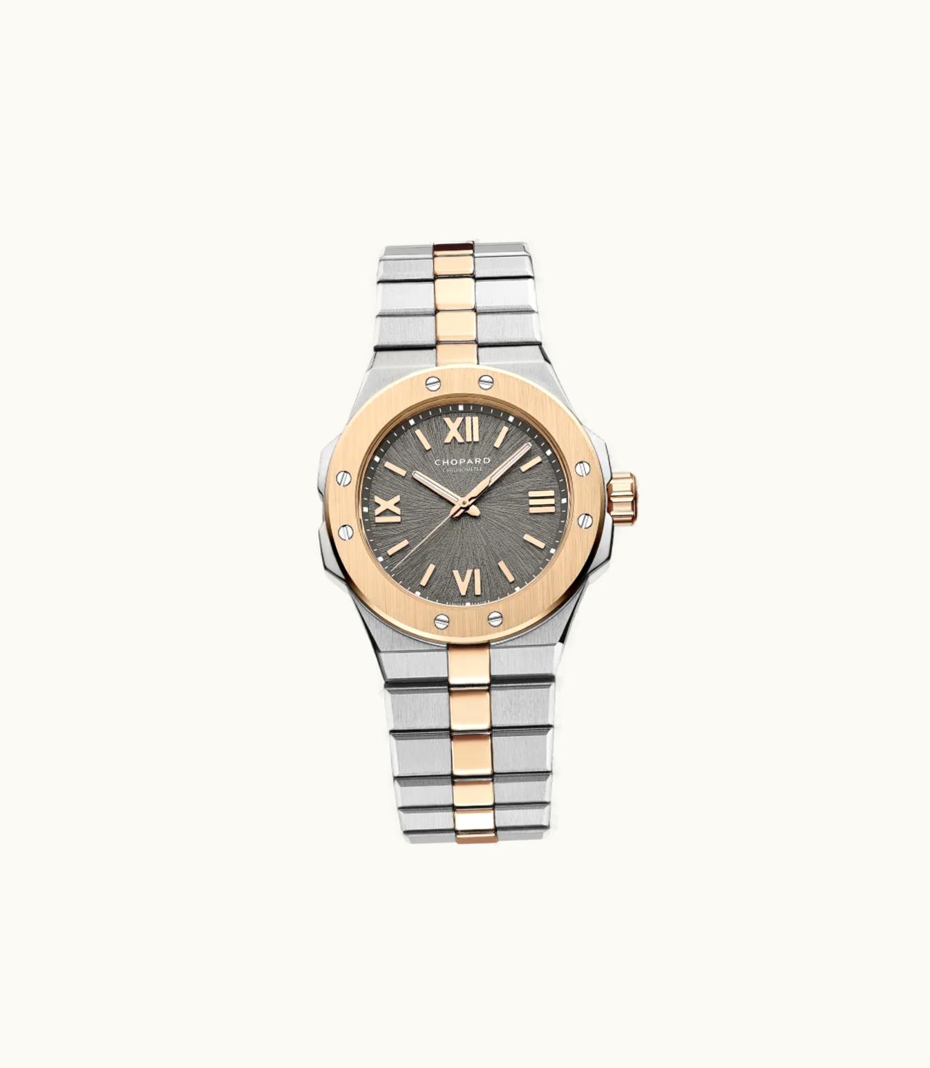 Chopard Chopard Alpine Eagle 33 33 Mm, Automatic, Ethical Rose Gold, Chopard Lucent Steel A223